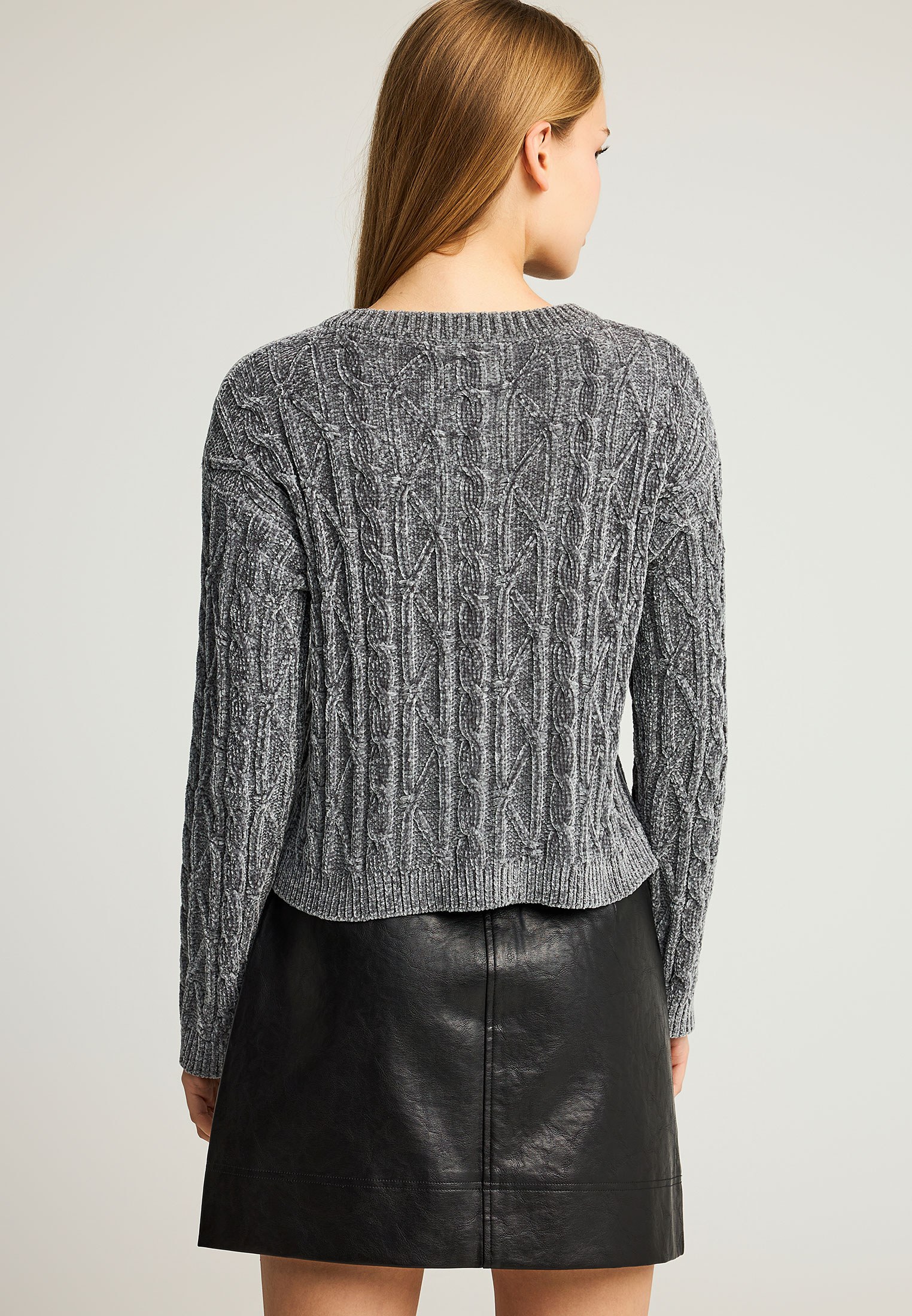 Women's Knitwear Funky Buddha Gray