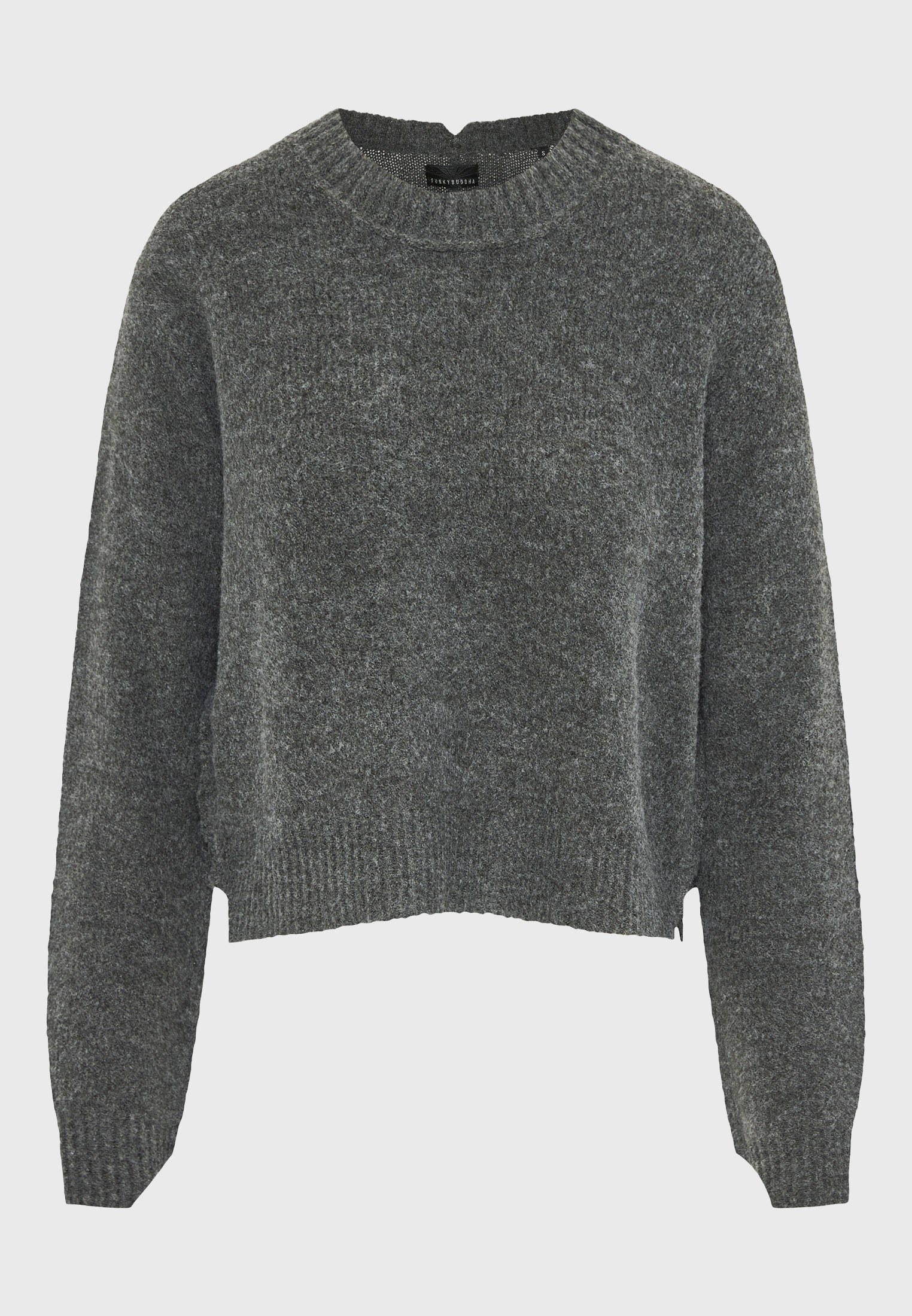 Women's Knitwear Funky Buddha Gray