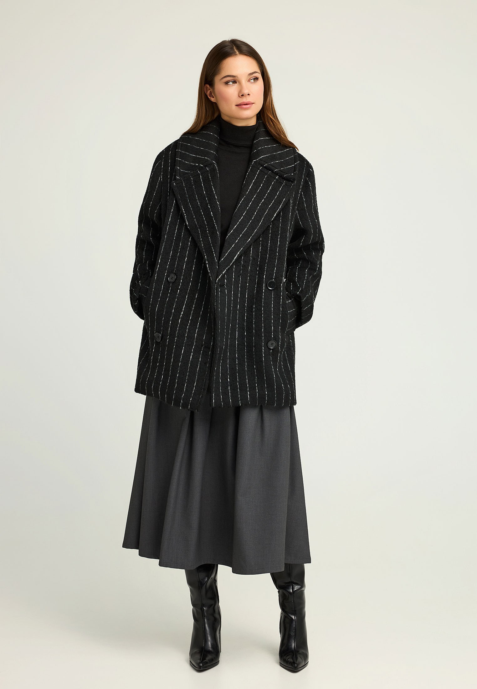 Women's Skirts Funky Buddha Gray