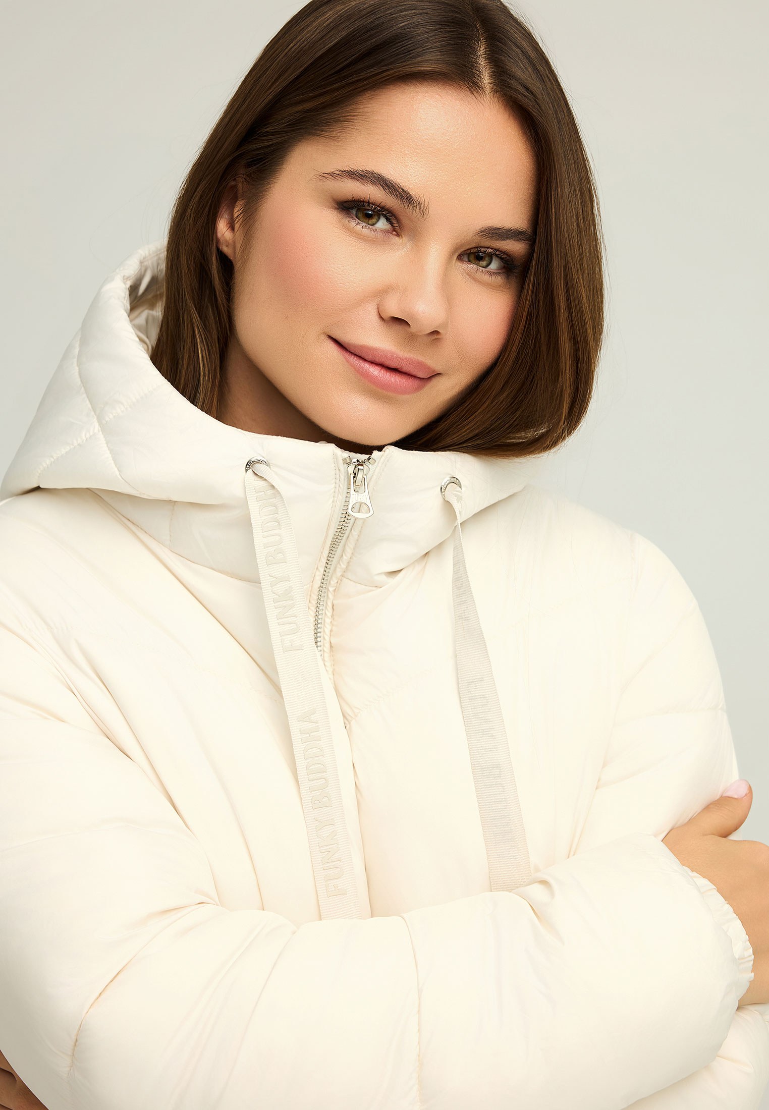 Women's Jackets Funky Buddha White