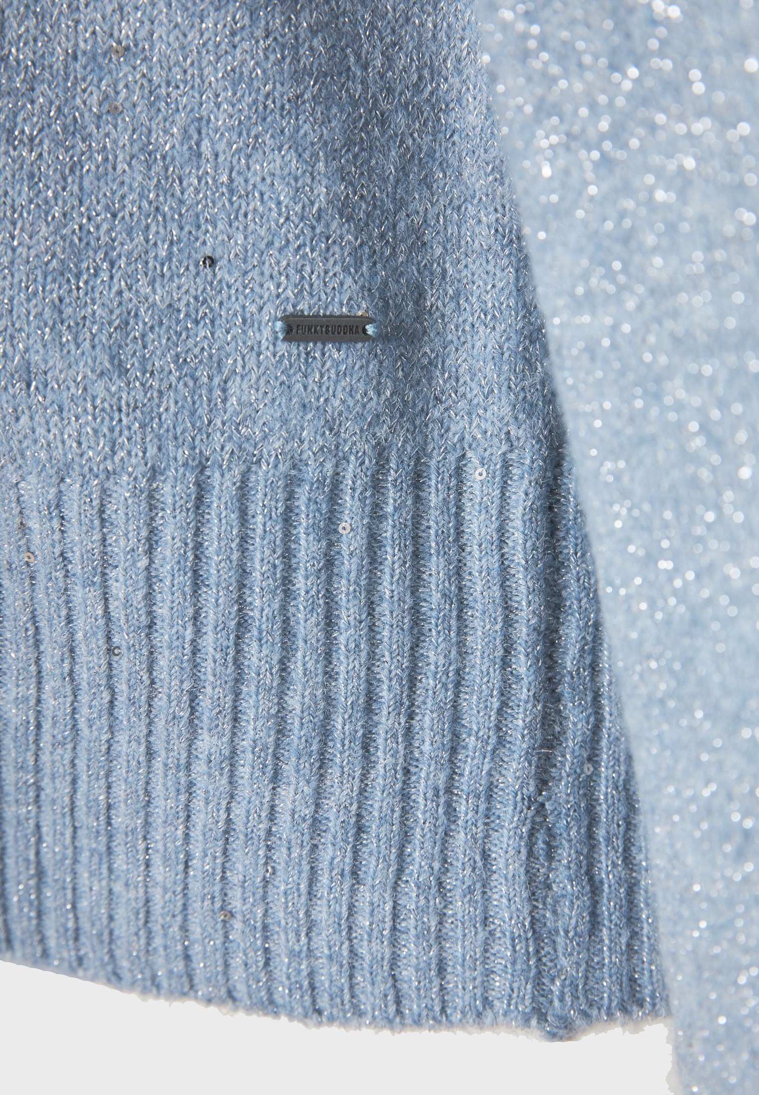 Women's Knitwear Funky Buddha Blue