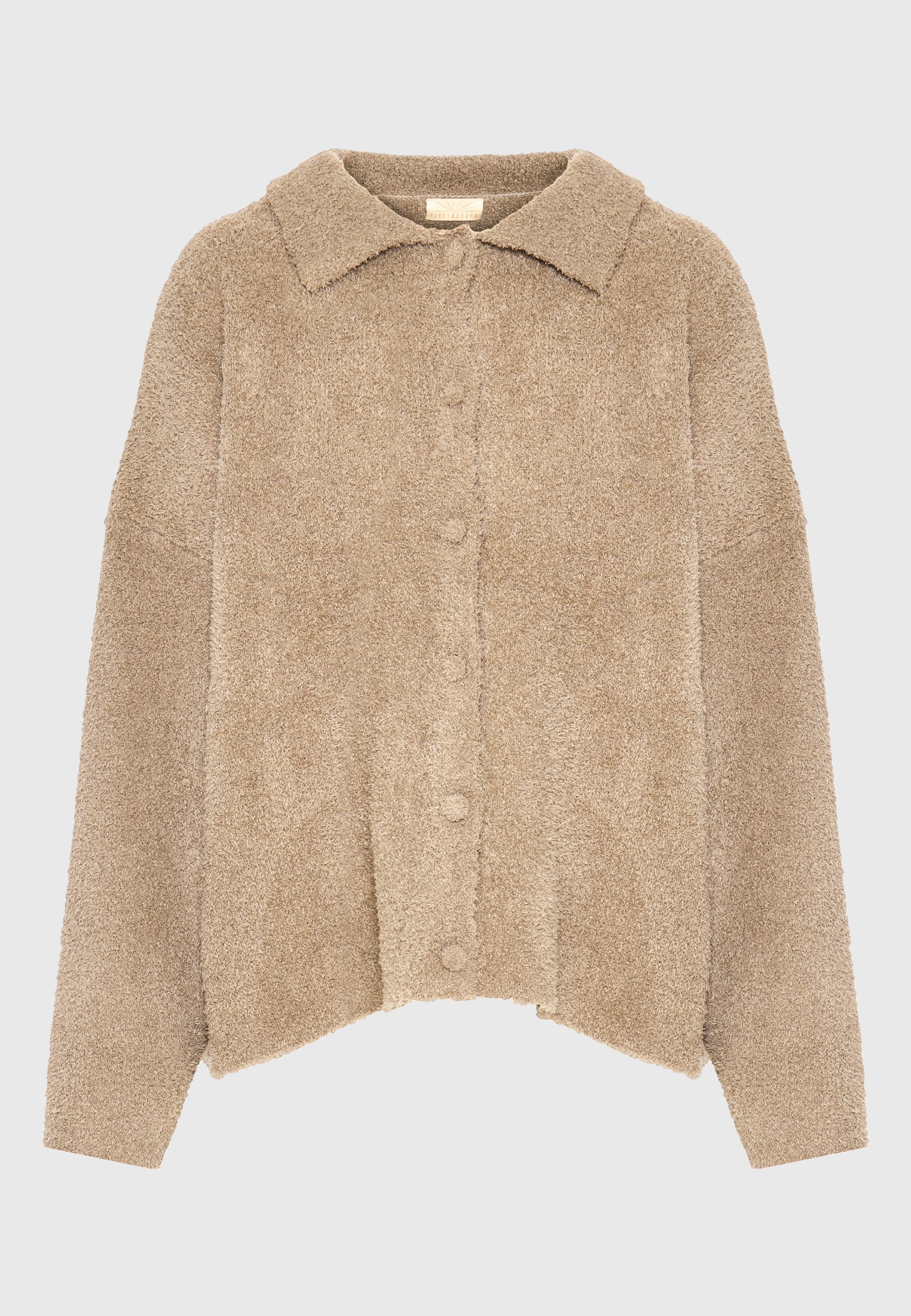 Women's Knitwear Funky Buddha Beige
