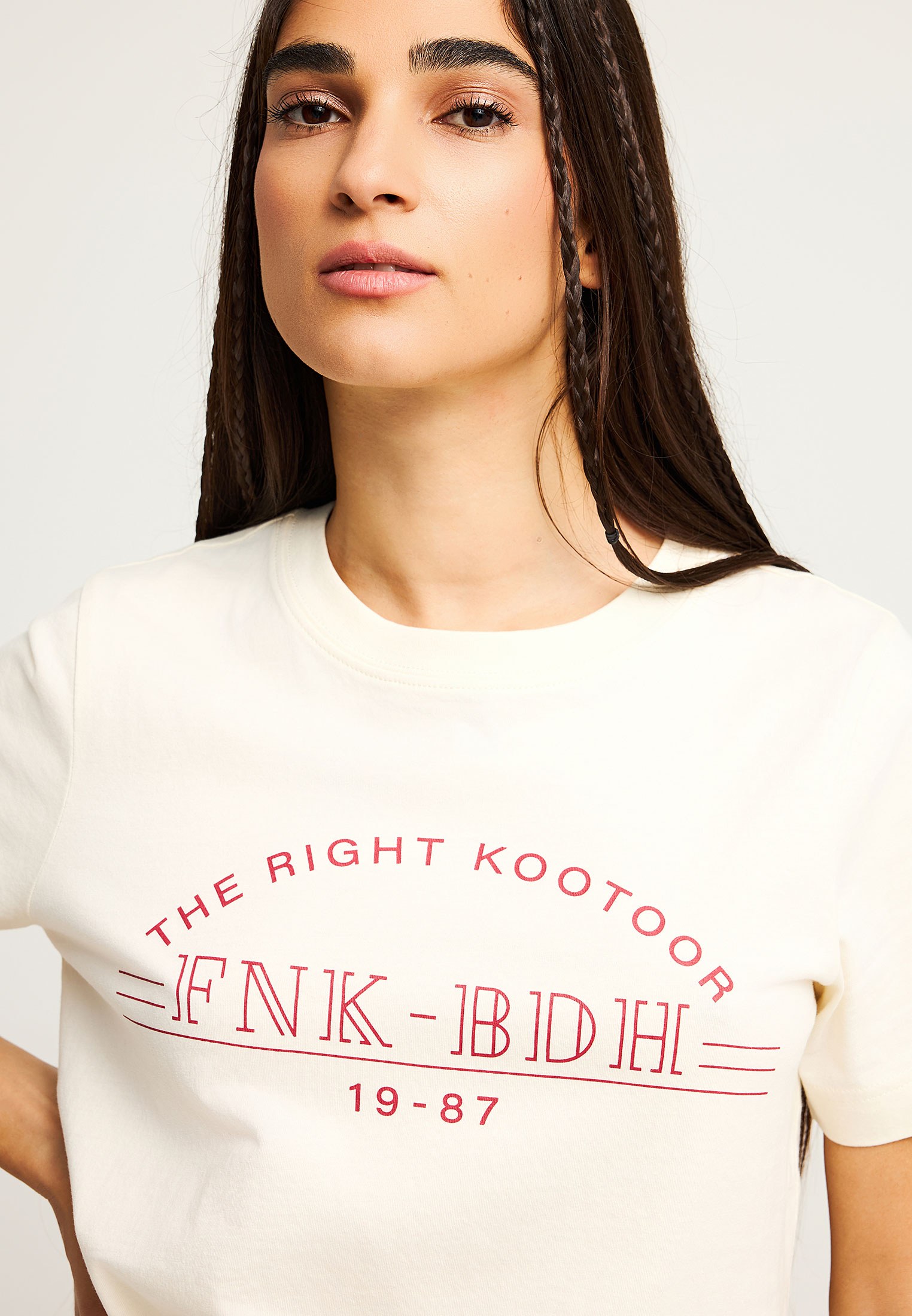 Women's Shirts Funky Buddha White