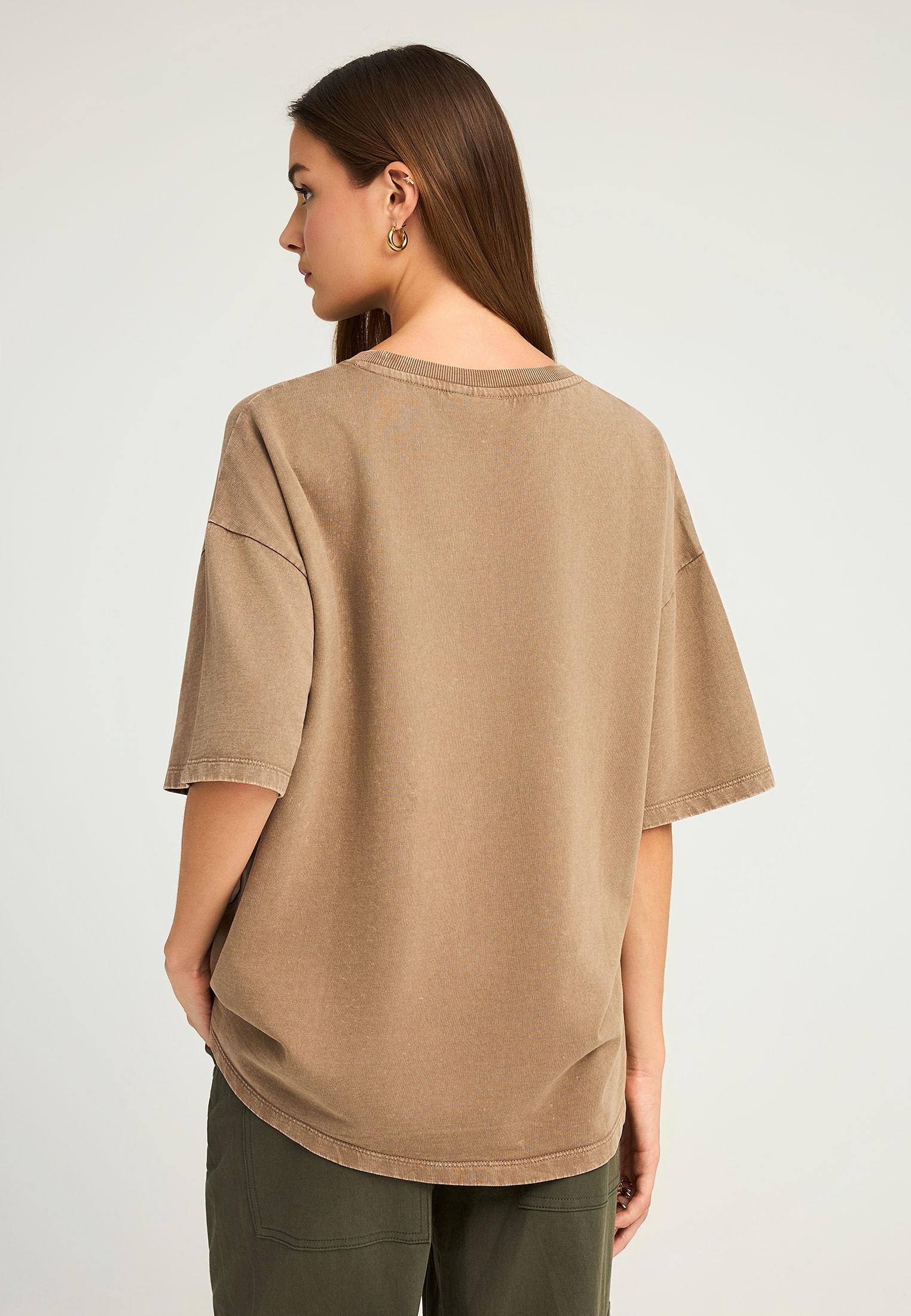 Women's Shirts Funky Buddha Brown