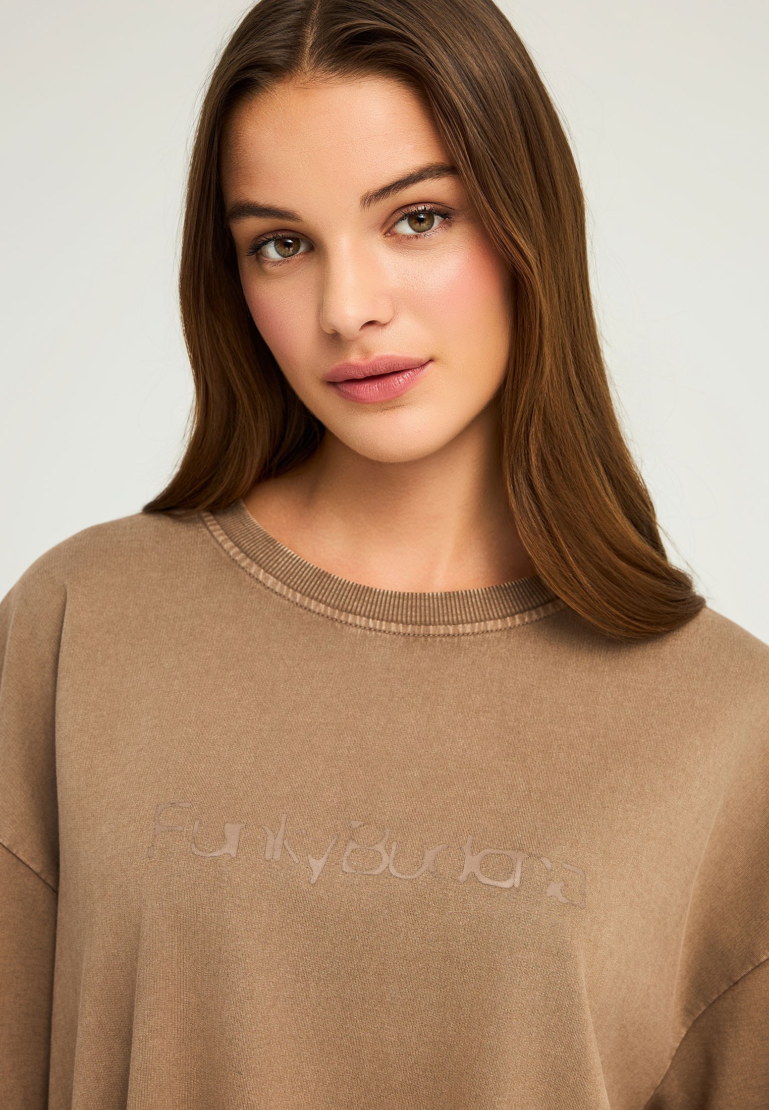 Women's Shirts Funky Buddha Brown