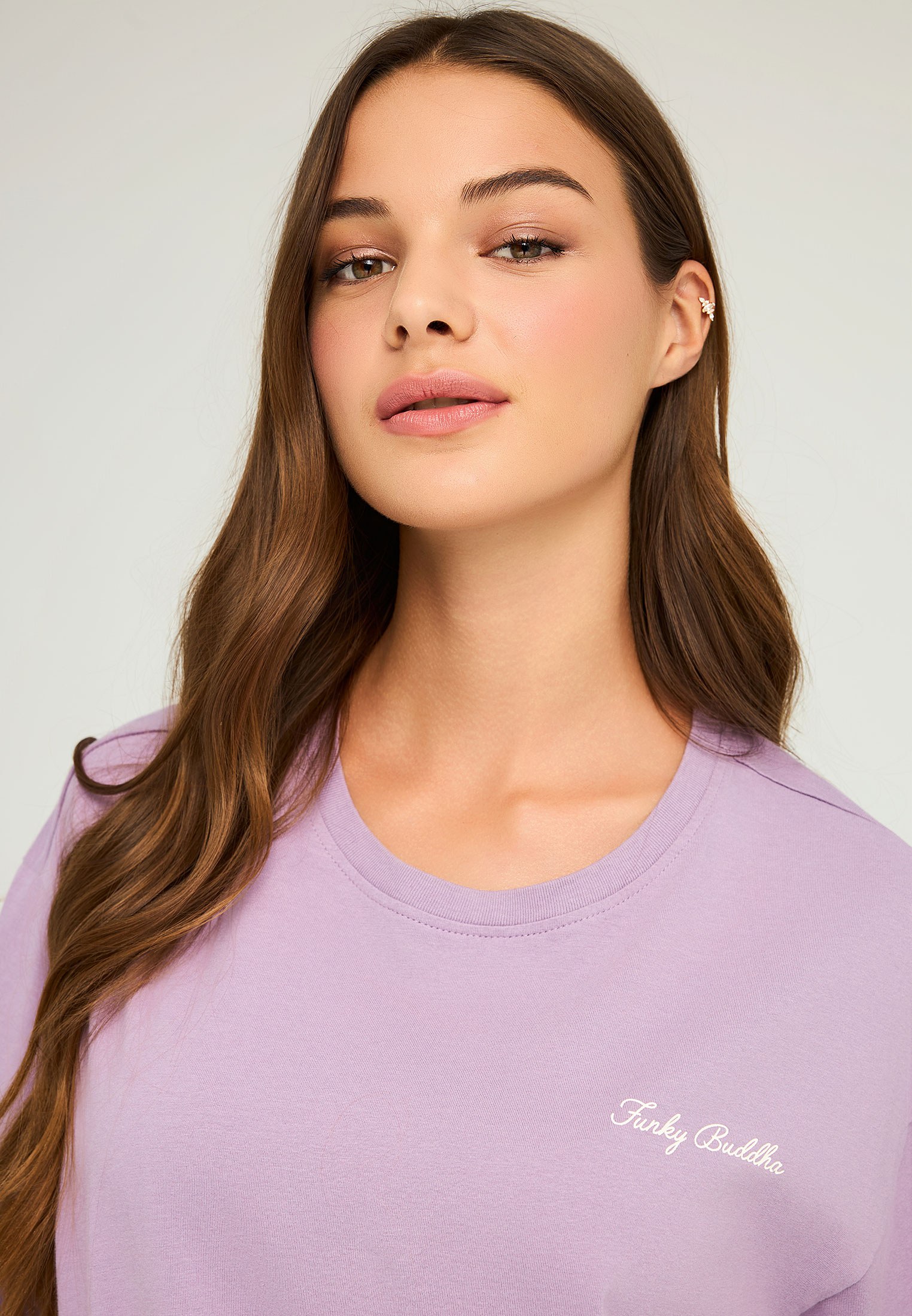 Women's Shirts Funky Buddha Beige