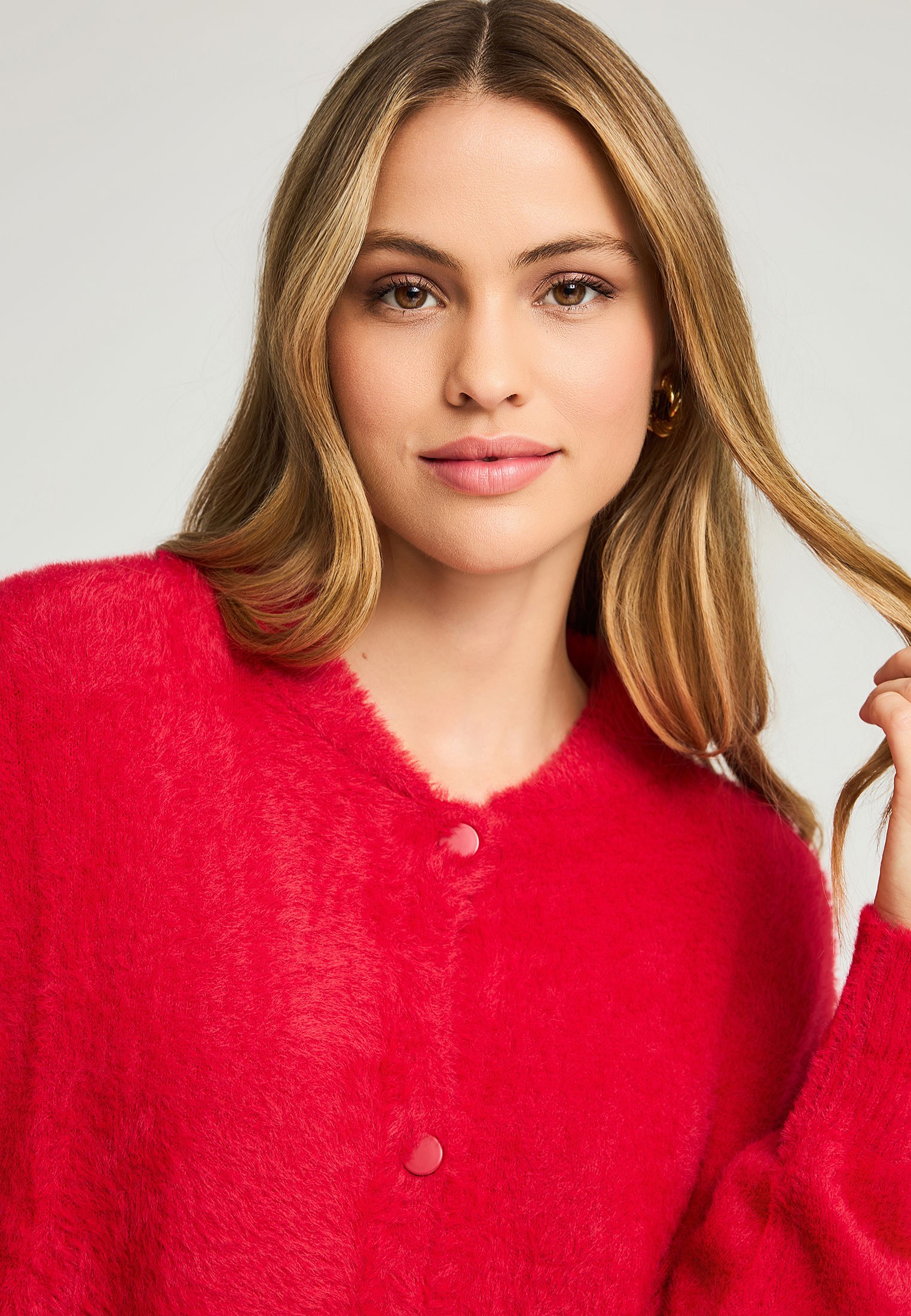 Women's Knitwear Funky Buddha Red