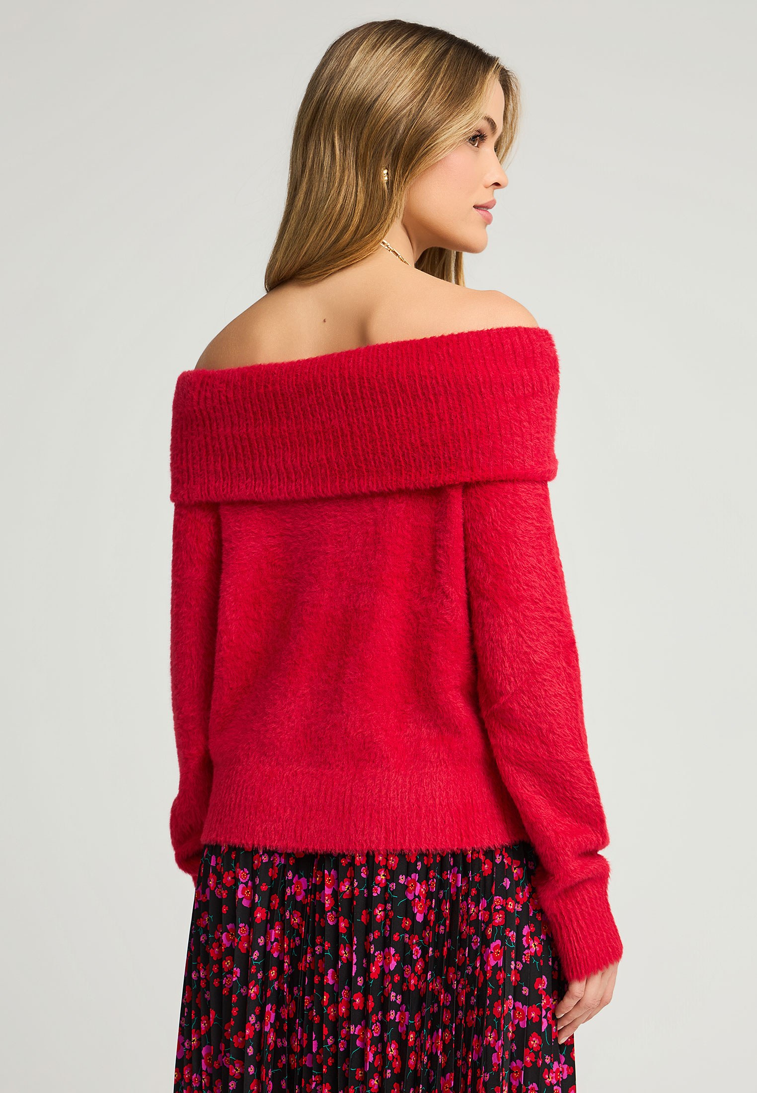 Women's Knitwear Funky Buddha Red