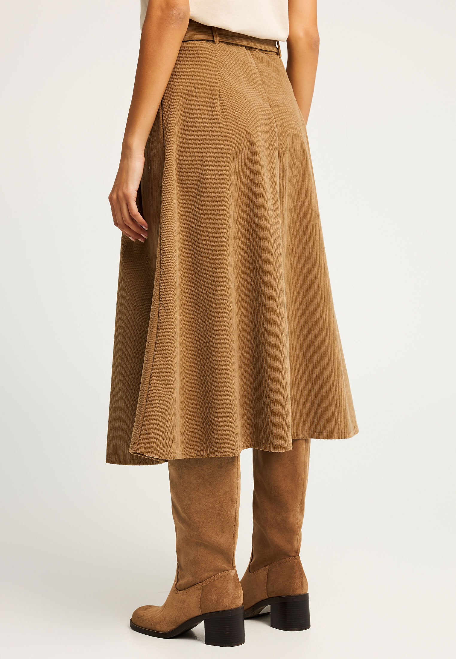 Women's Skirts Funky Buddha Brown