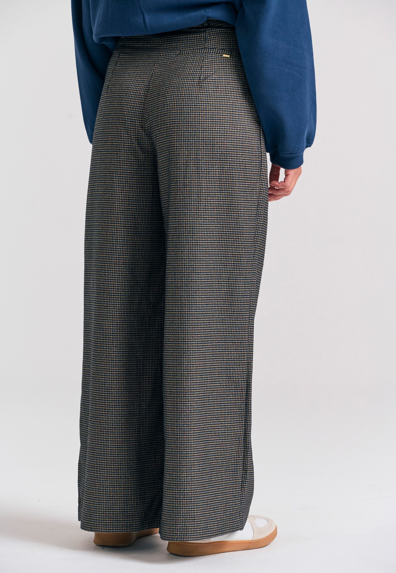 Women's Trousers Funky Buddha Navy