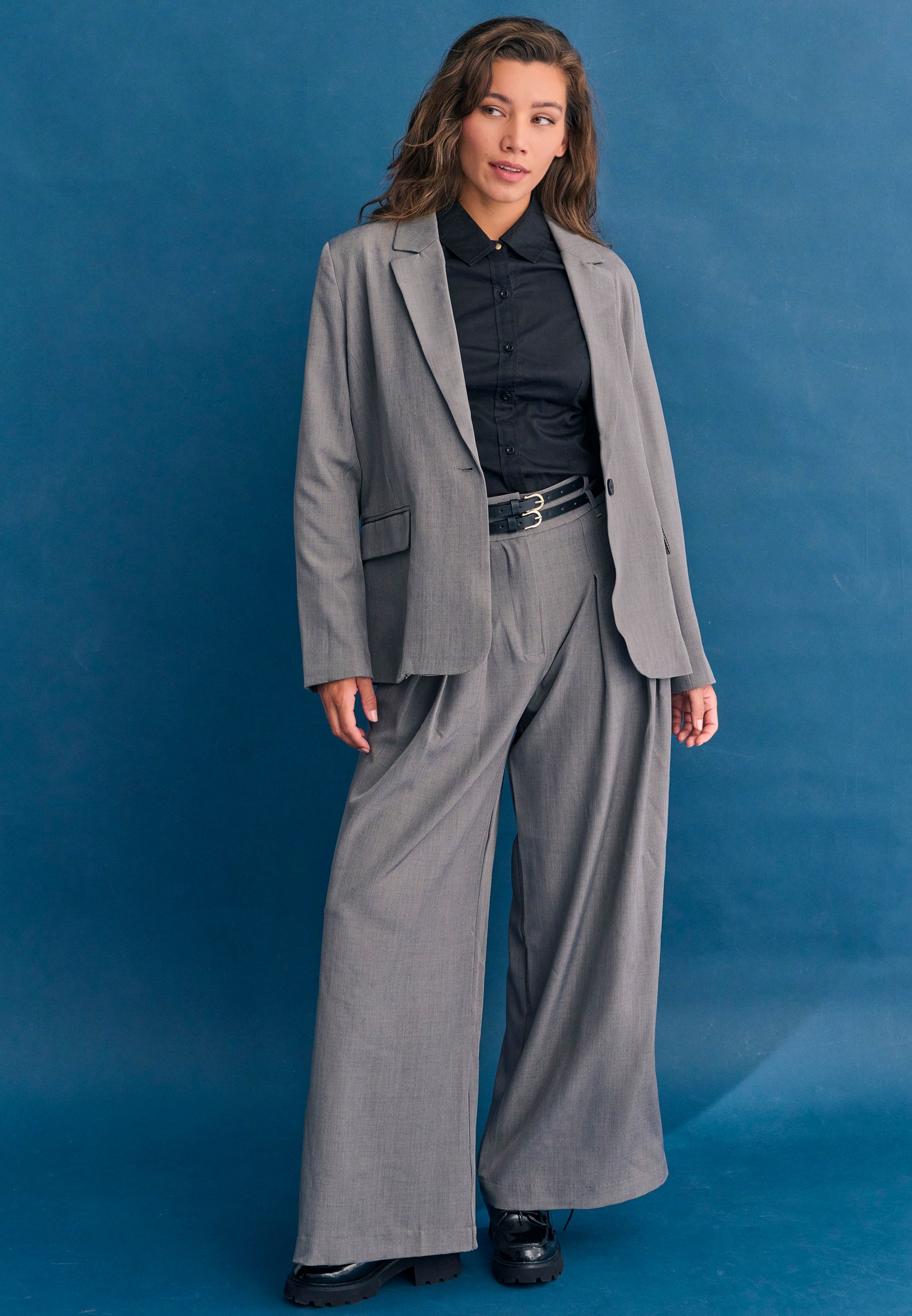 Women's Jackets Funky Buddha Gray