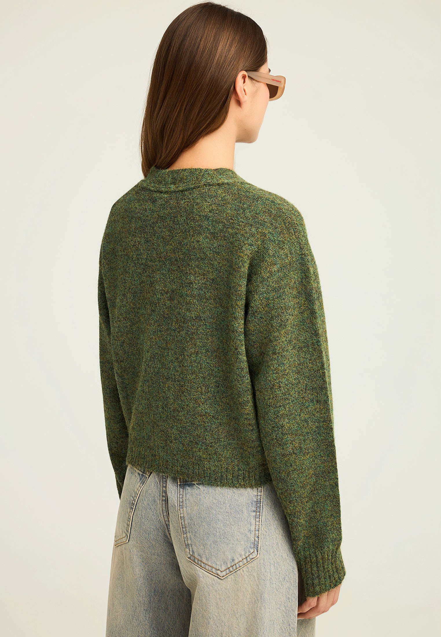 Women's Knitwear Funky Buddha Khaki