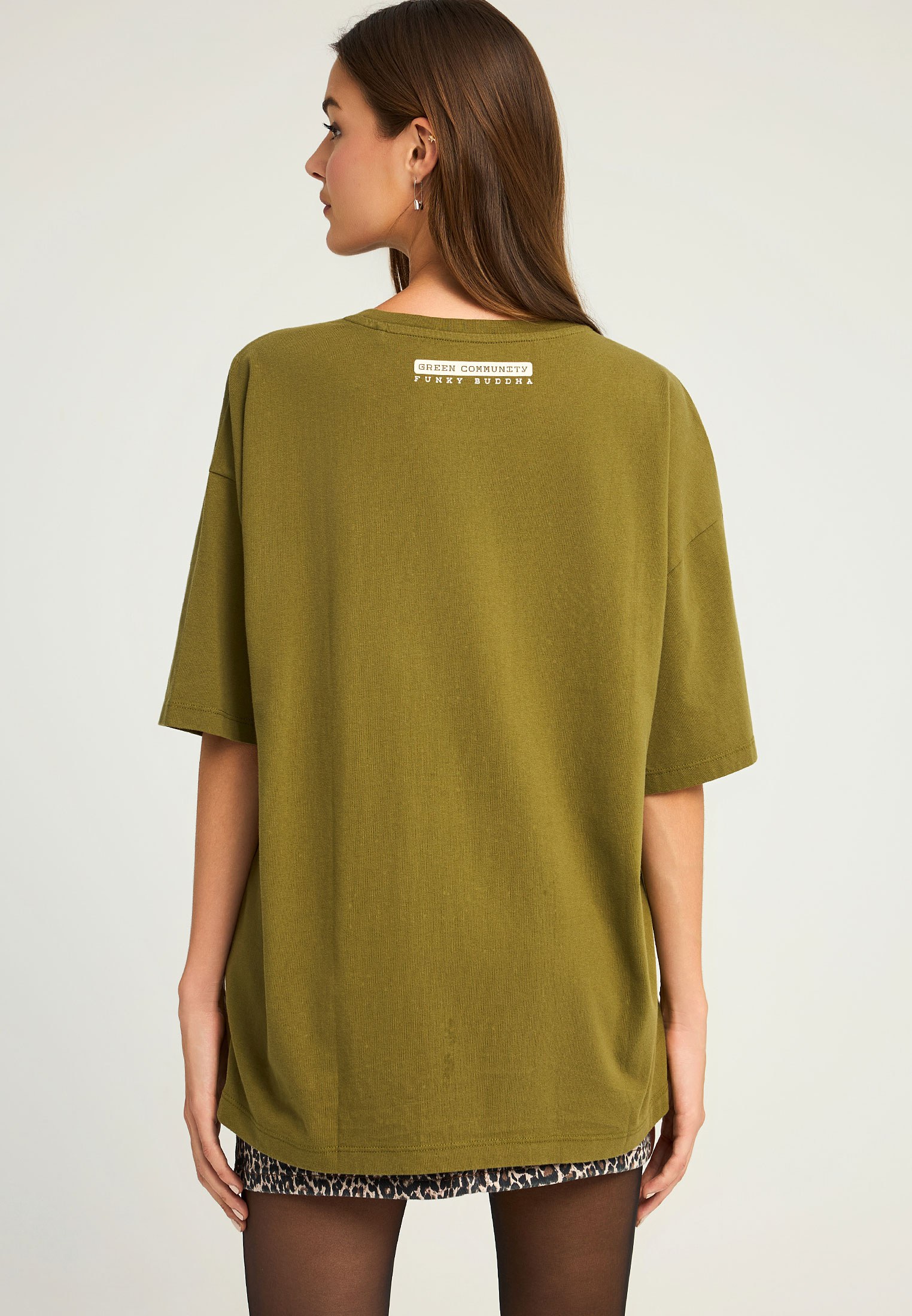 Women's Shirts Funky Buddha Olive