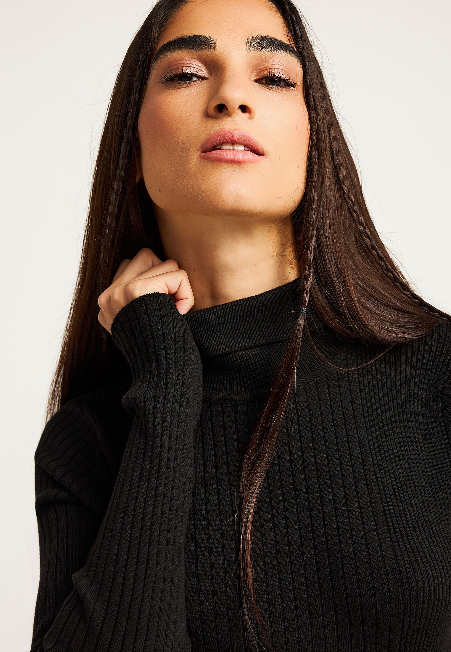 Women's Knitwear Funky Buddha Black