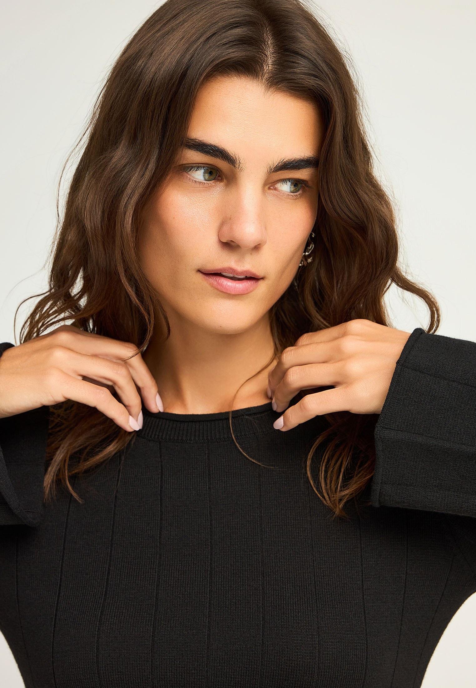 Women's Knitwear Funky Buddha Black