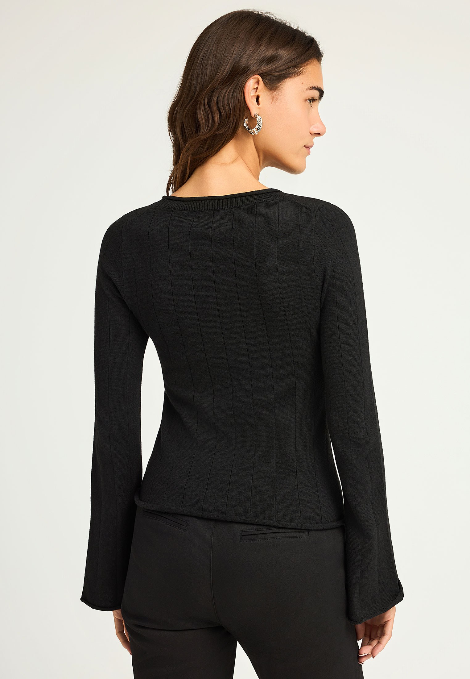 Women's Knitwear Funky Buddha Black