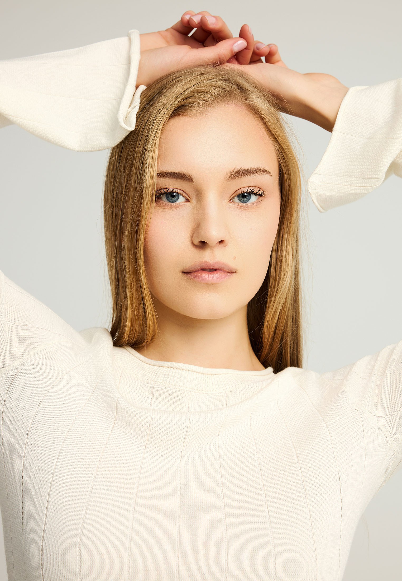 Women's Knitwear Funky Buddha White