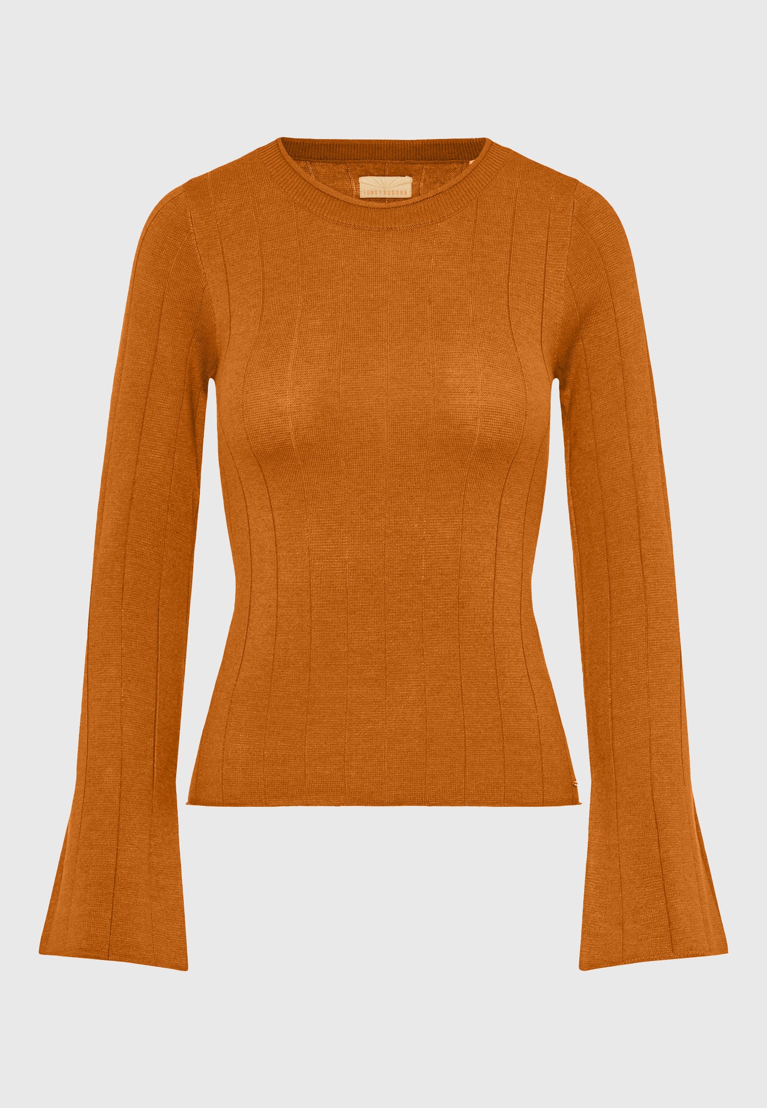 Women's Knitwear Funky Buddha Orange