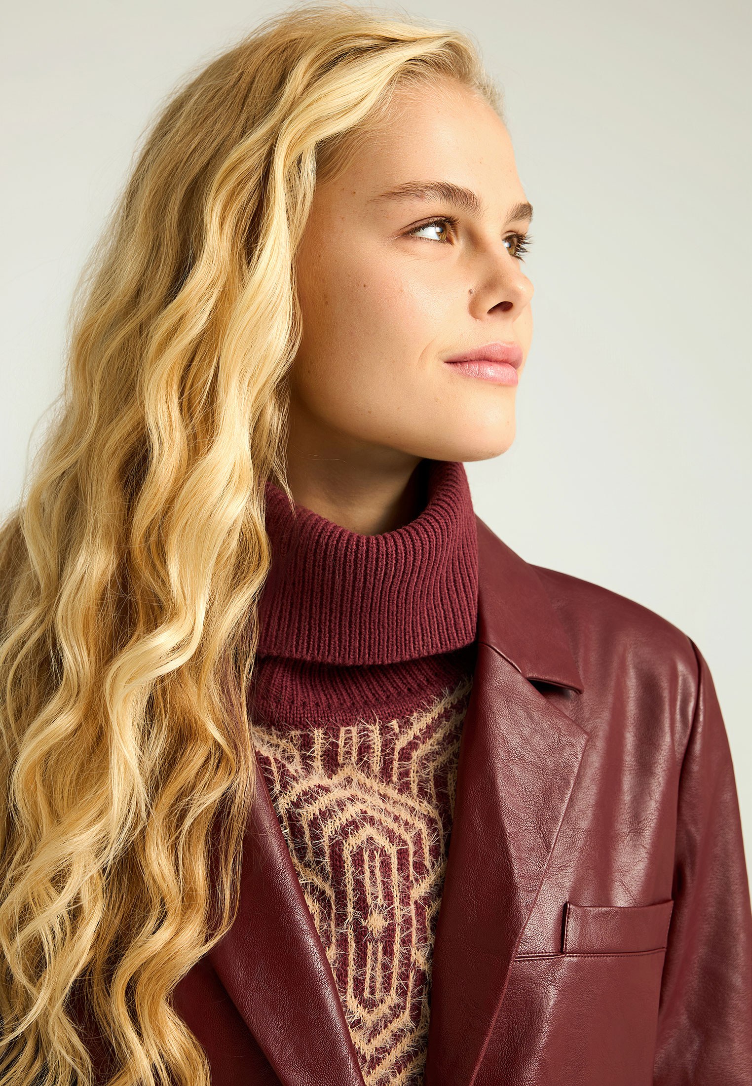 Women's Jackets Funky Buddha Bordeaux