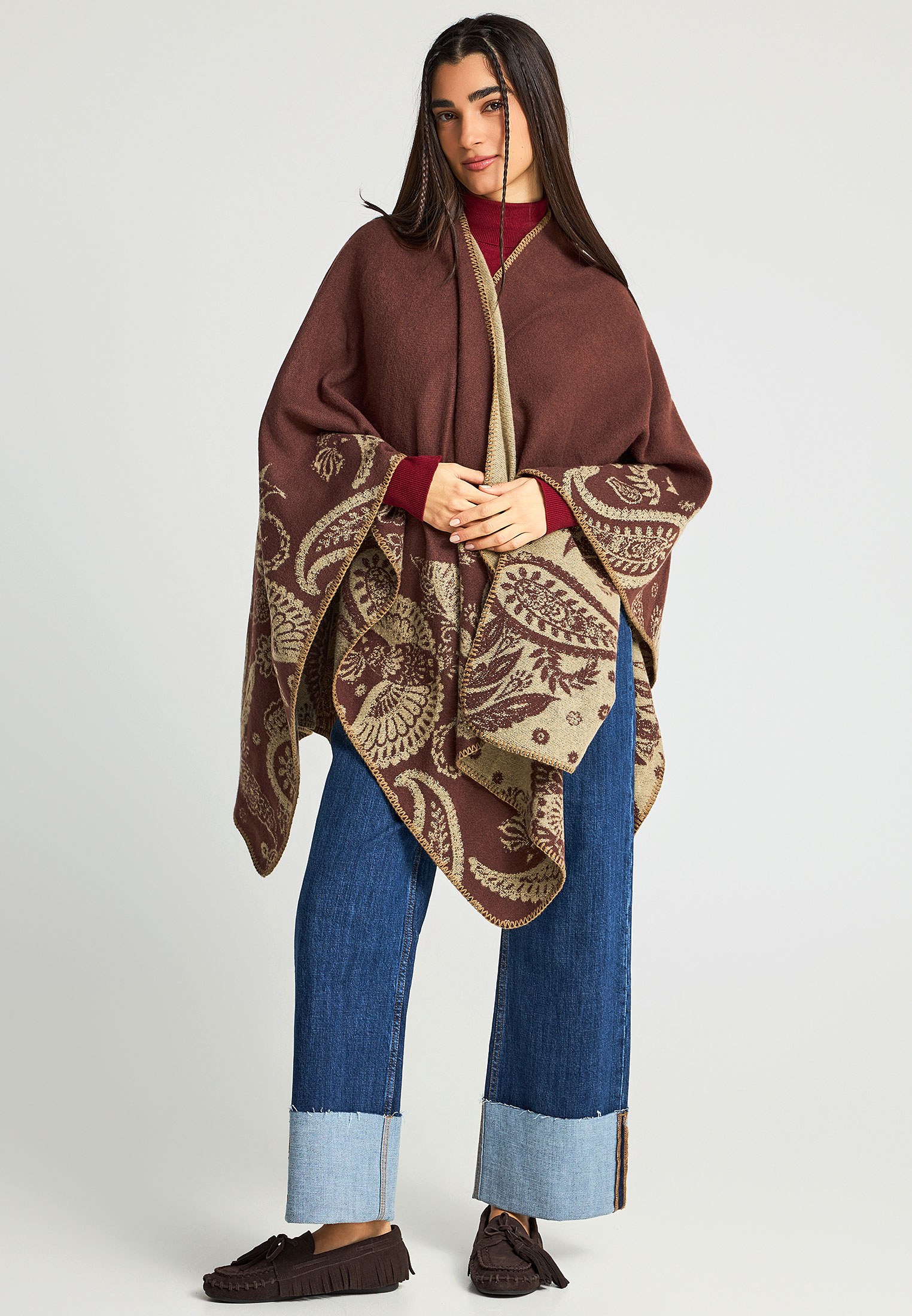 Women's Knitwear Funky Buddha Bordeaux