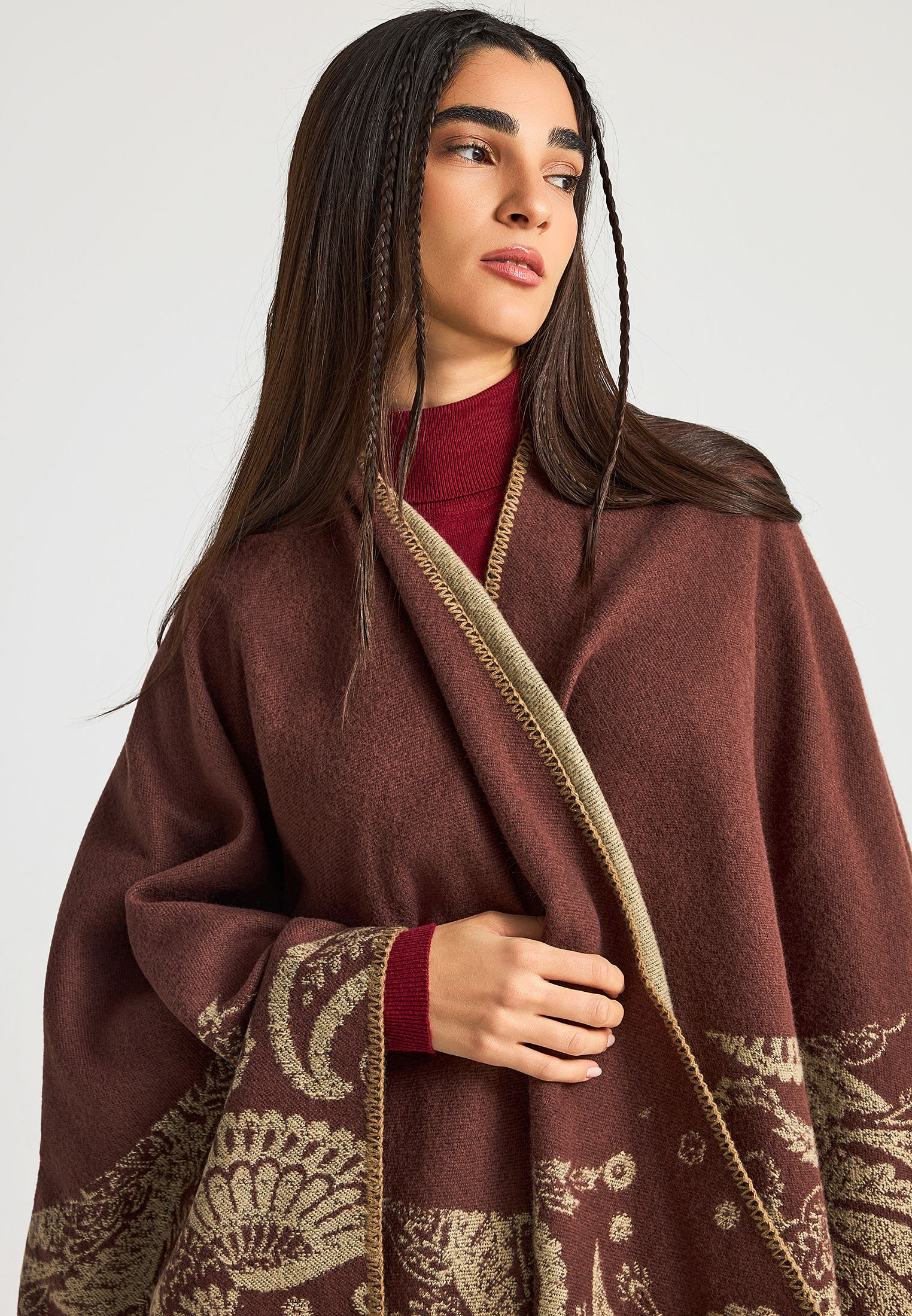 Women's Knitwear Funky Buddha Bordeaux