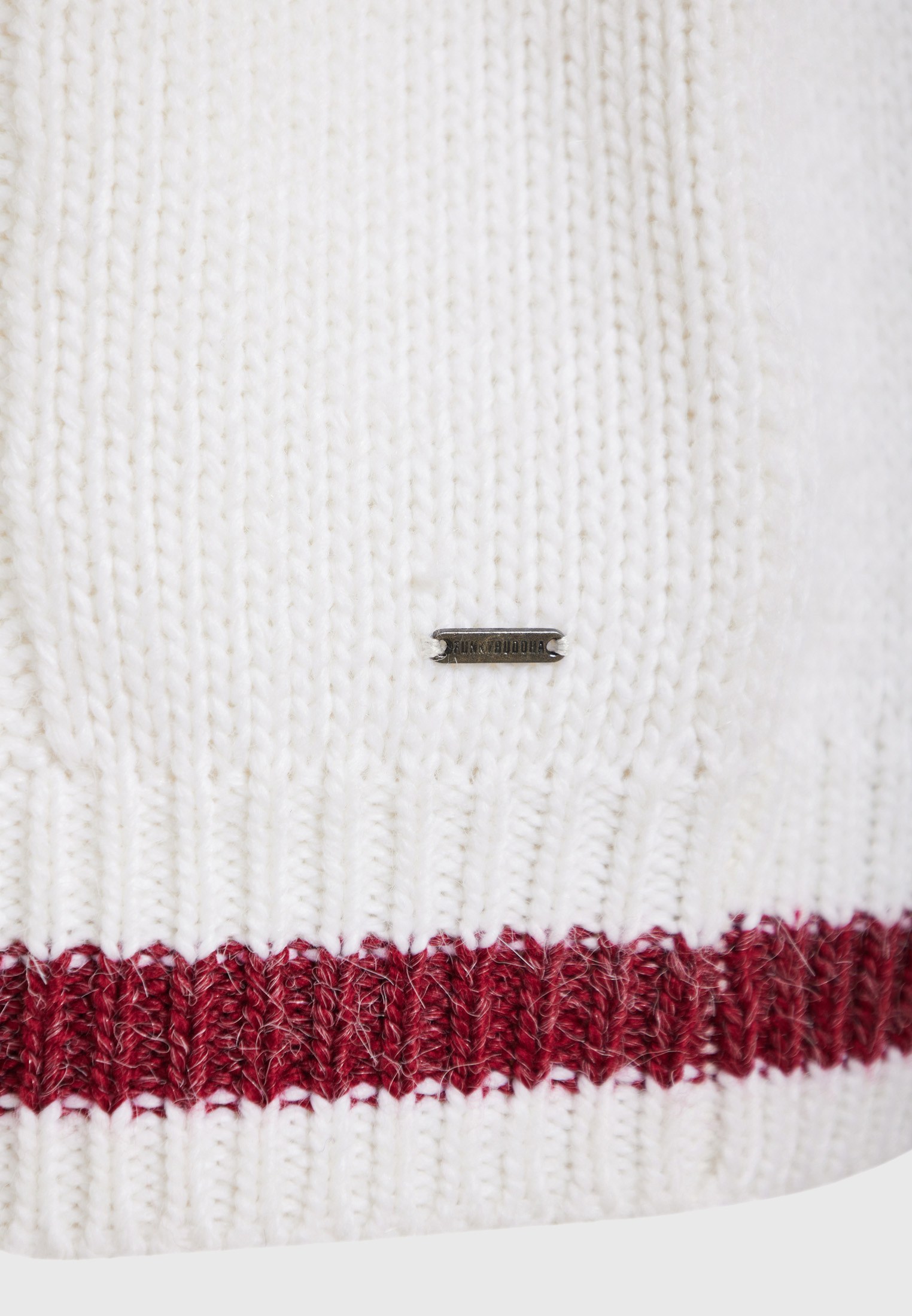 Women's Knitwear Funky Buddha White