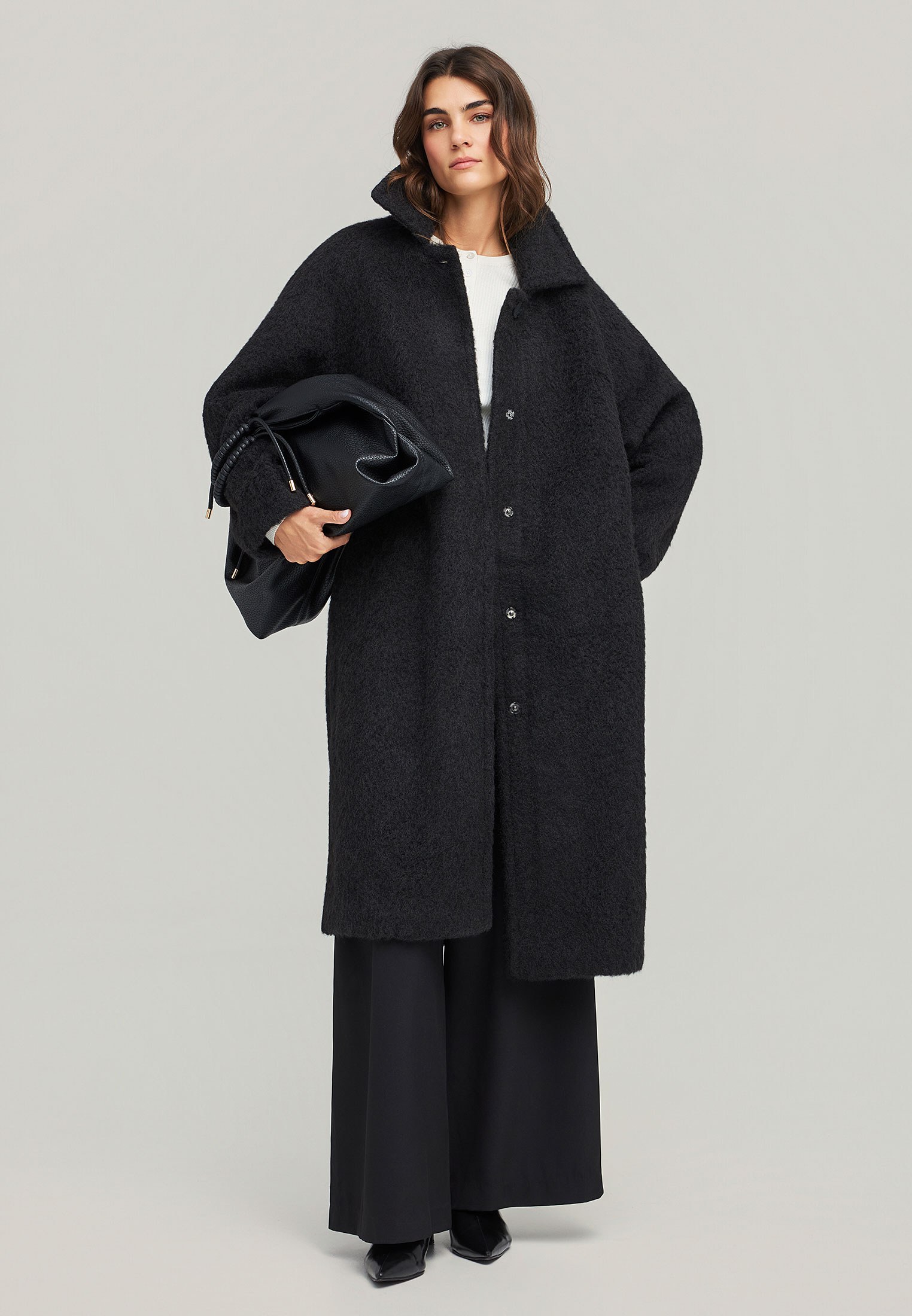 Faux fur παλτό
