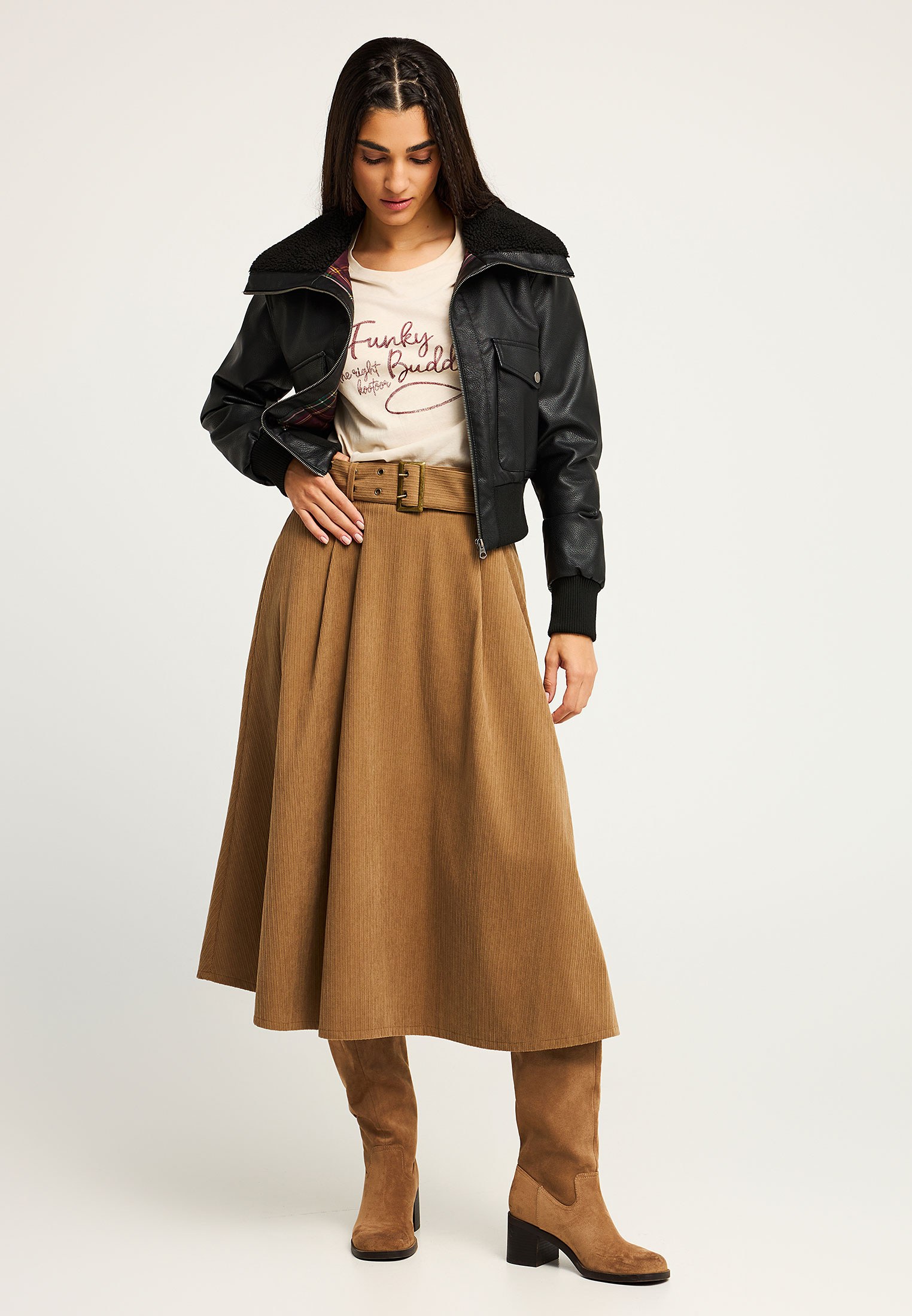 Women's Jackets Funky Buddha Black