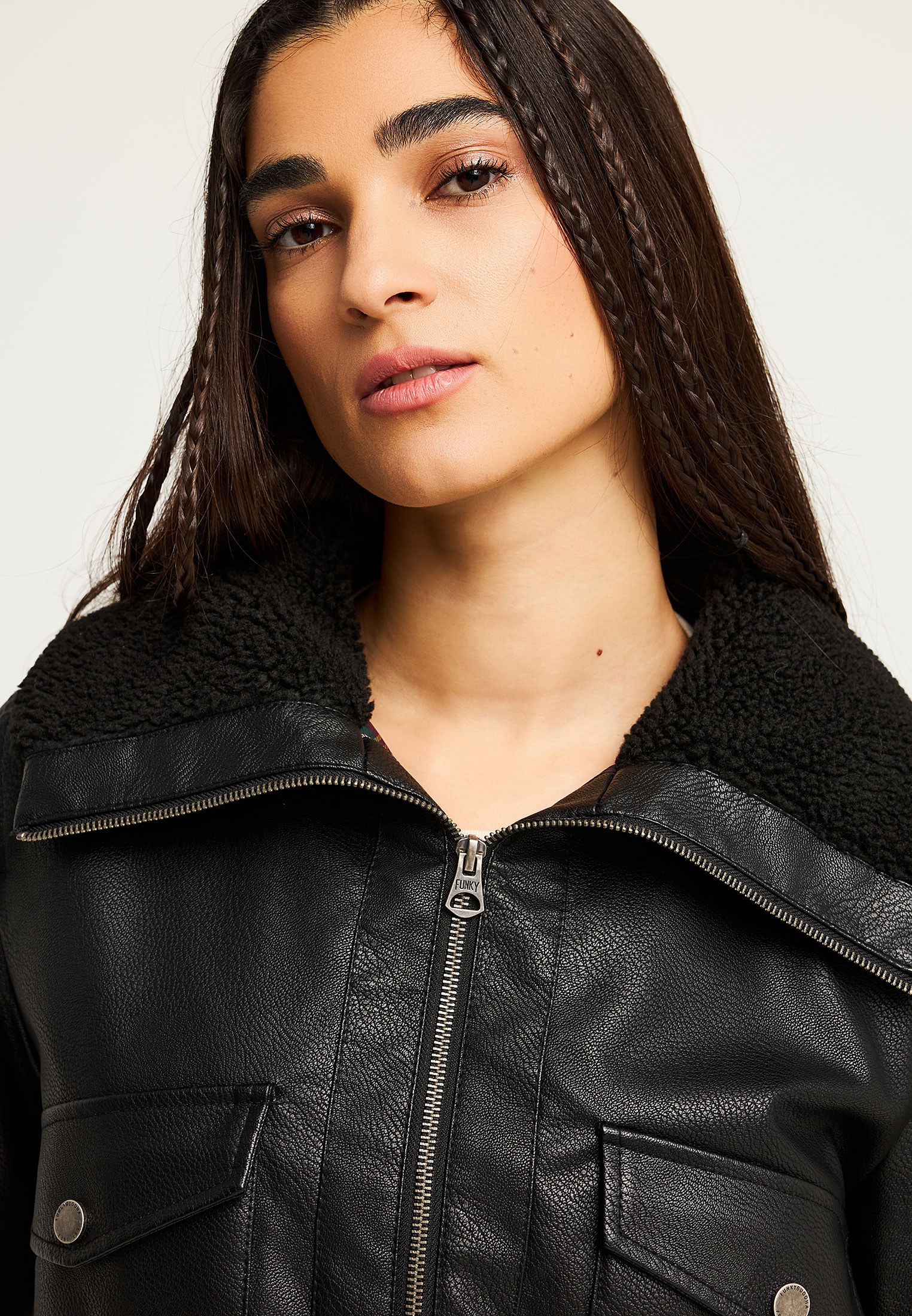 Women's Jackets Funky Buddha Black