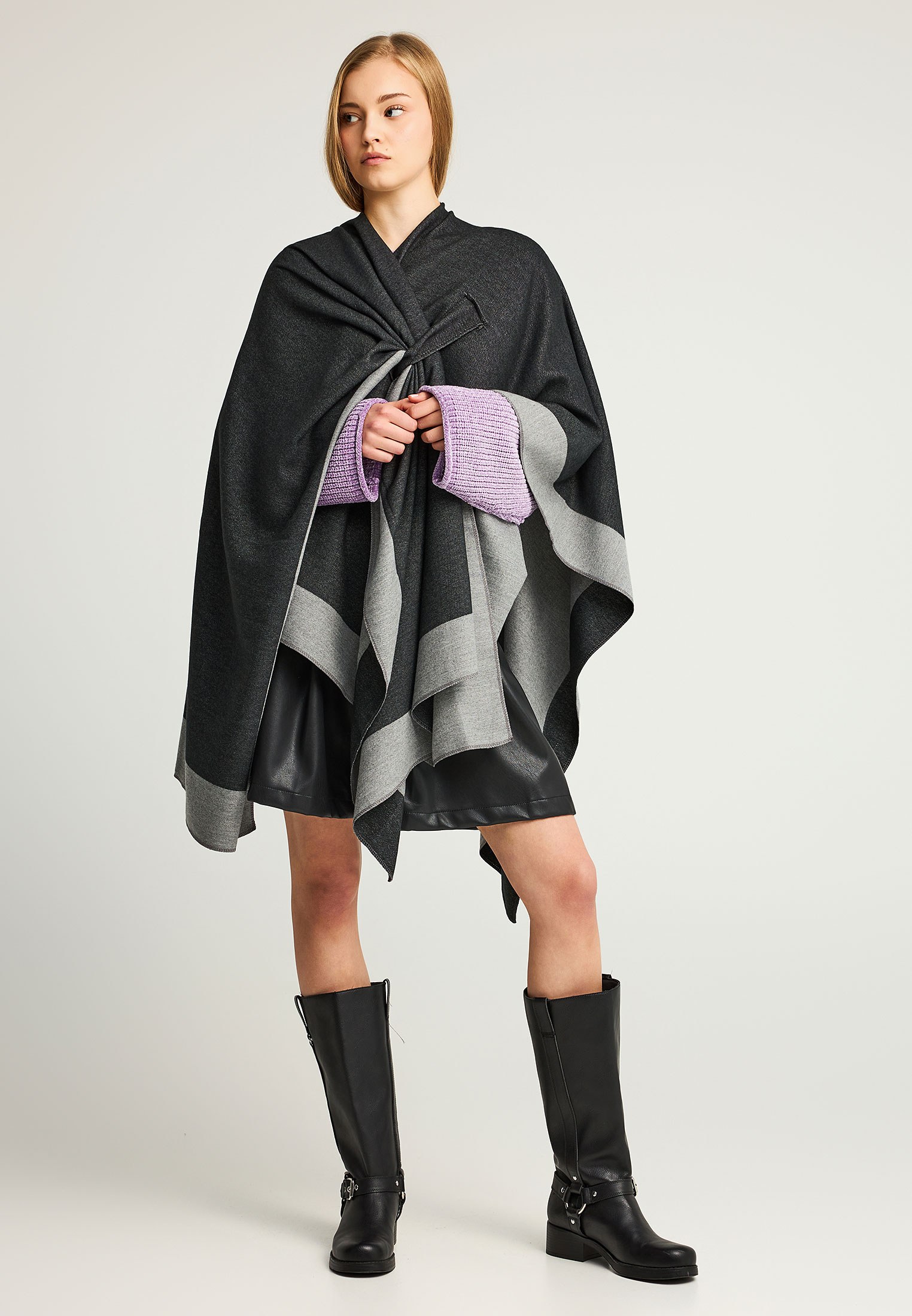 Women's Knitwear Funky Buddha Gray