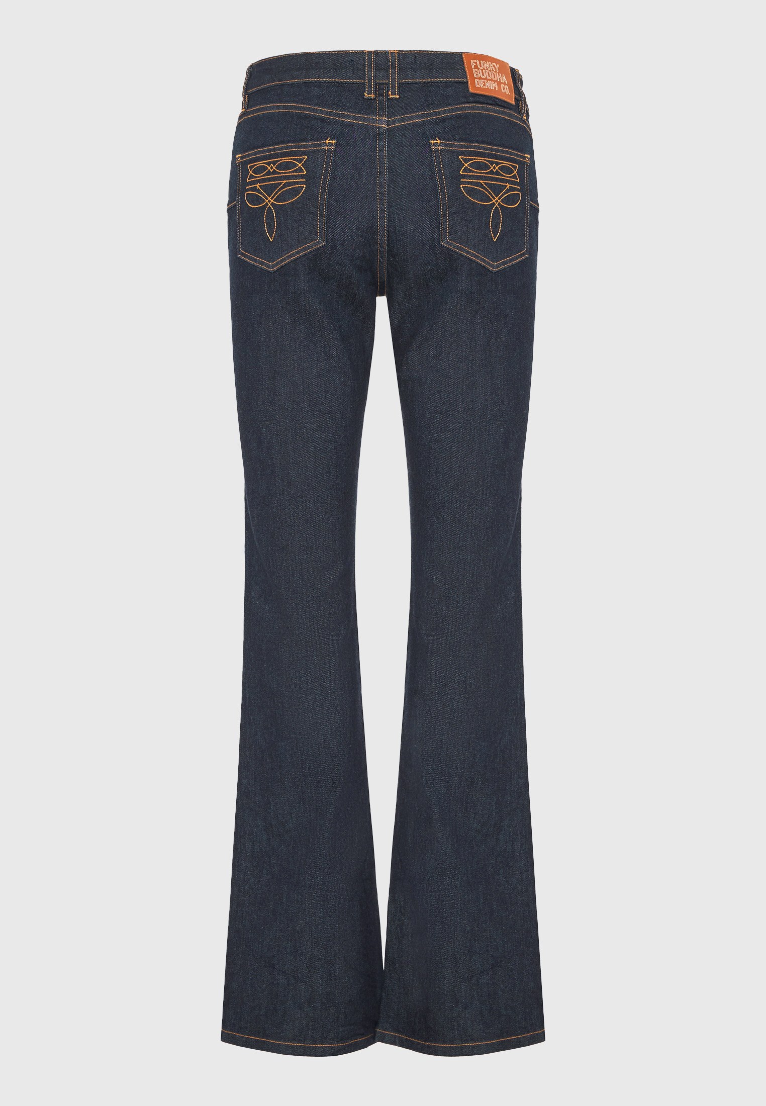 Flare fit τζιν παντελόνι