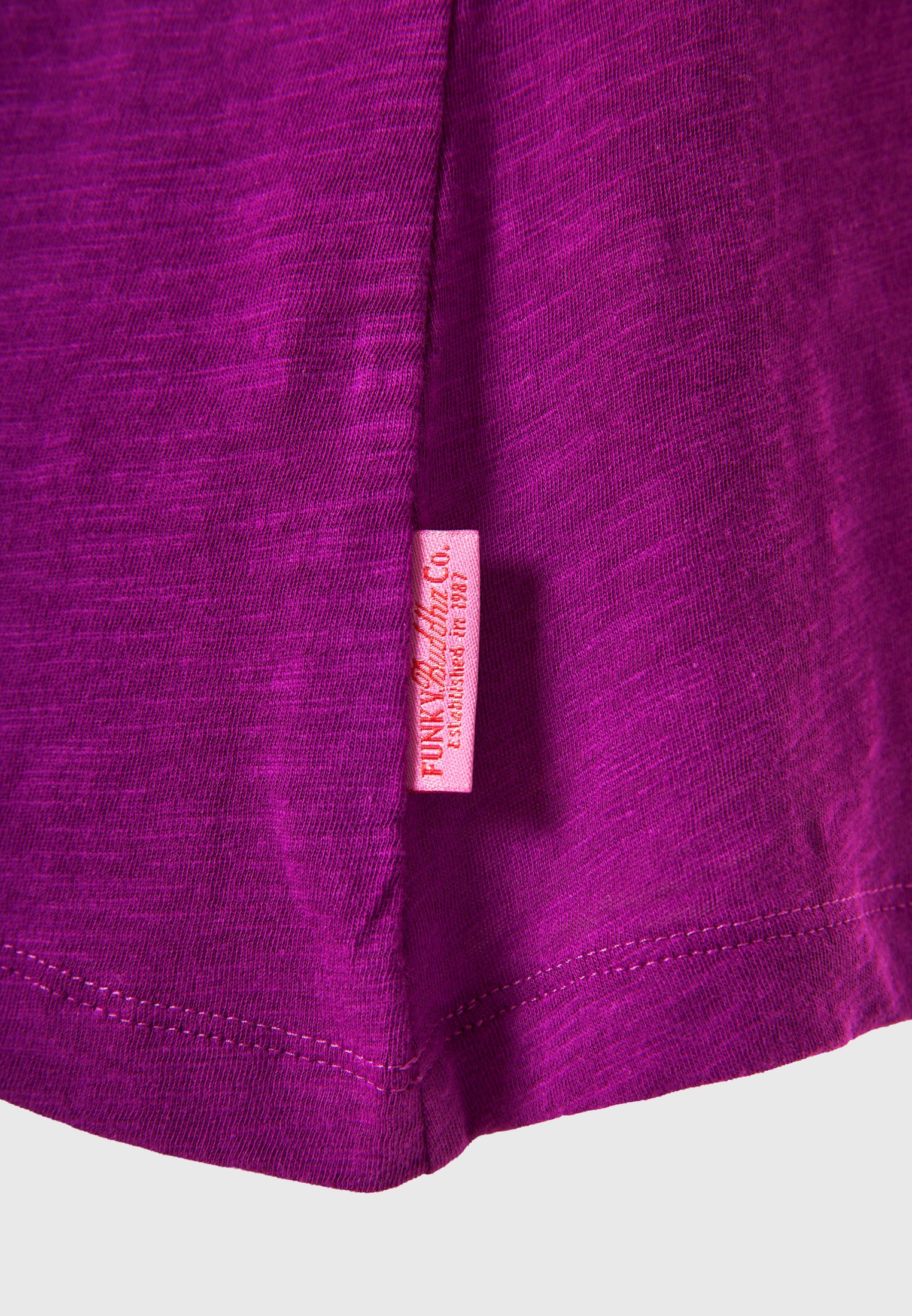 Women's T-Shirts Funky Buddha Purple