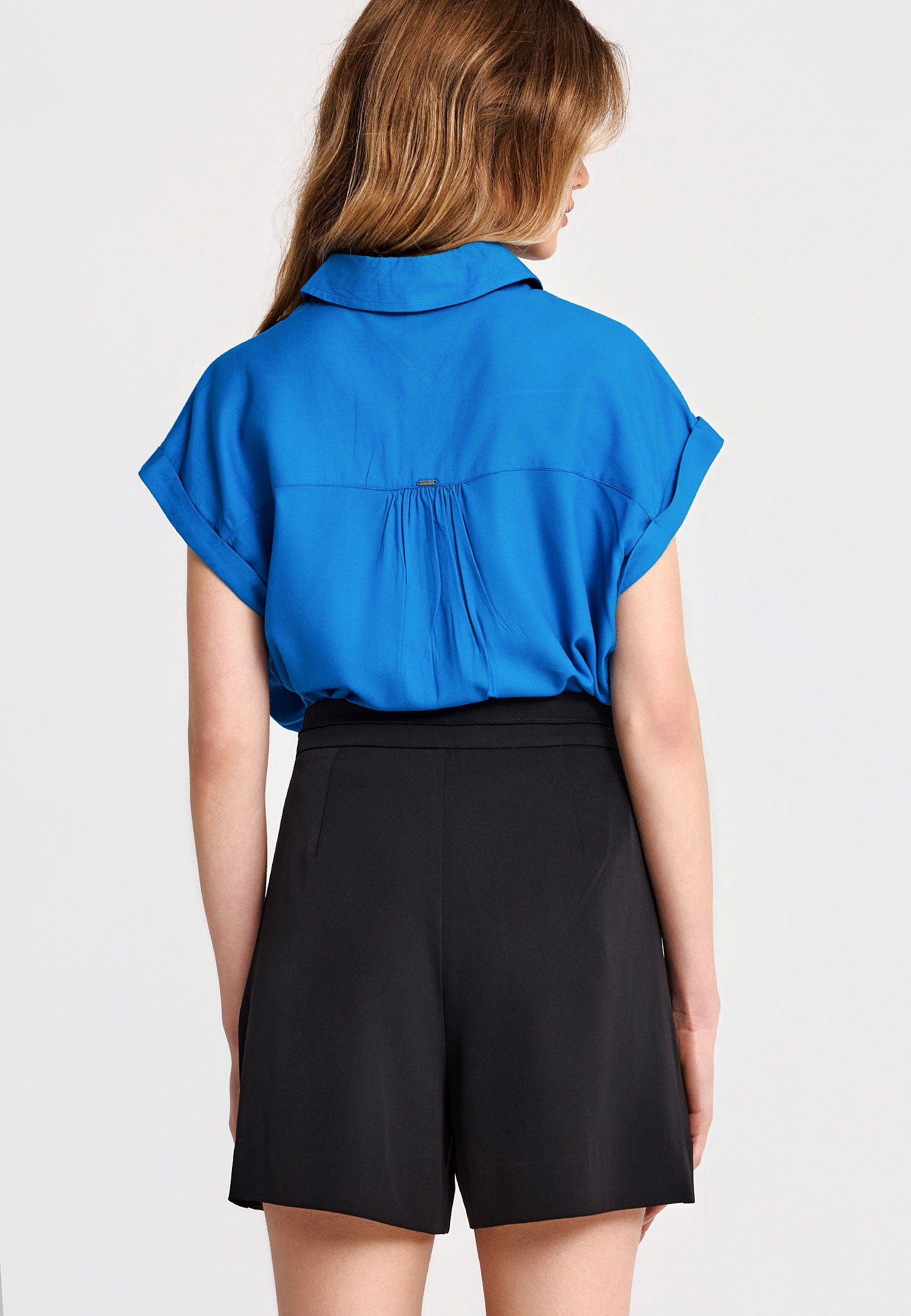 Women's Shirts Funky Buddha Blue