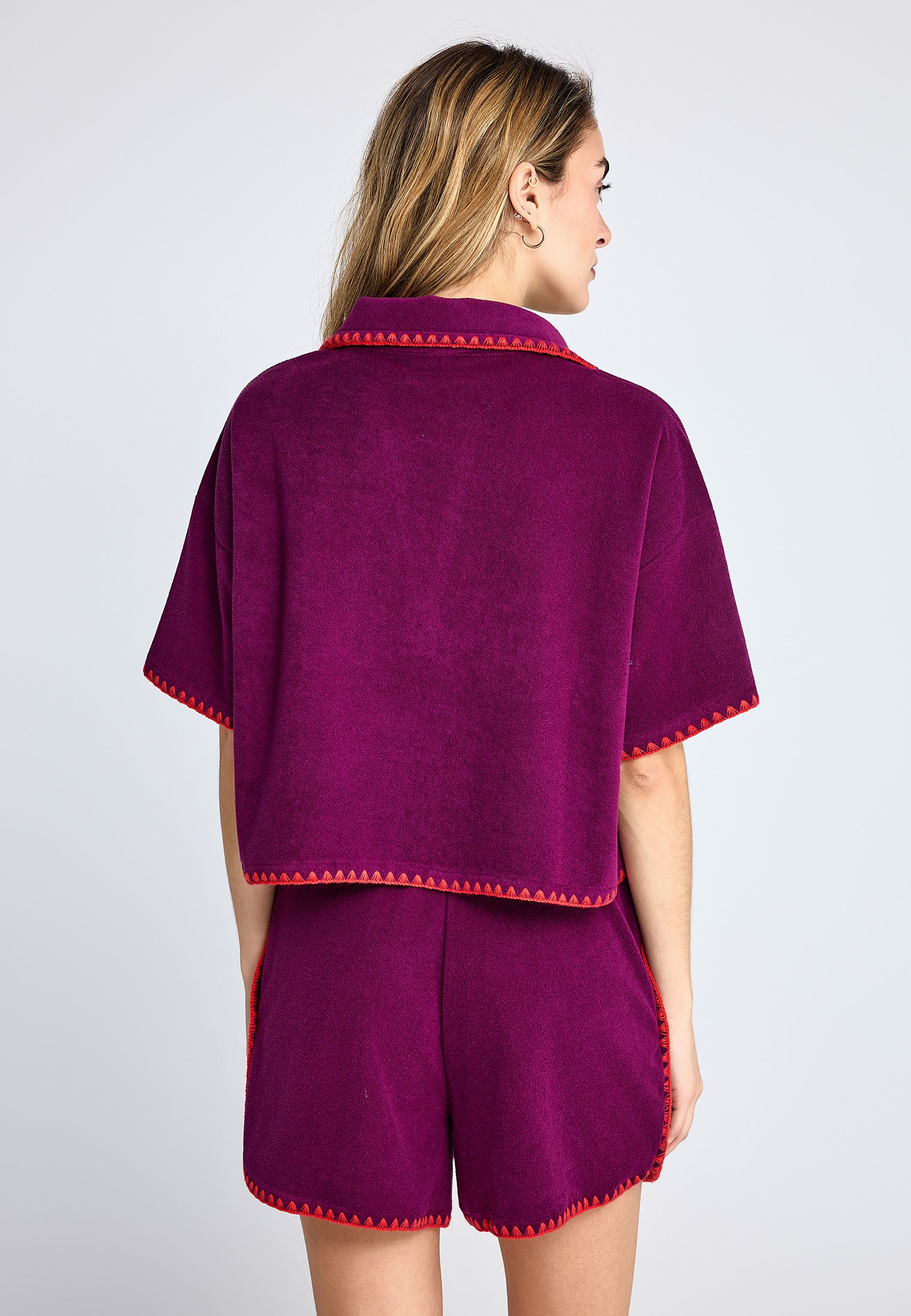 Women's Blouses Funky Buddha Purple