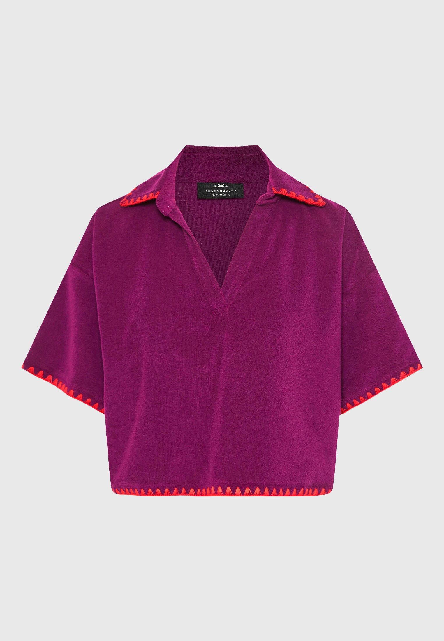 Women's Blouses Funky Buddha Purple