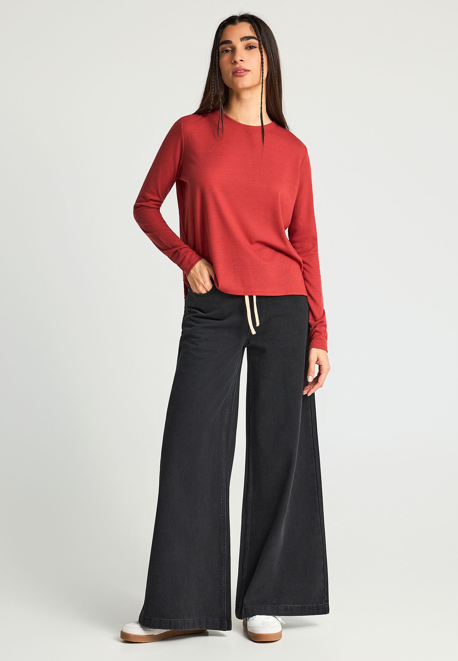 Women's Blouses Funky Buddha Brown