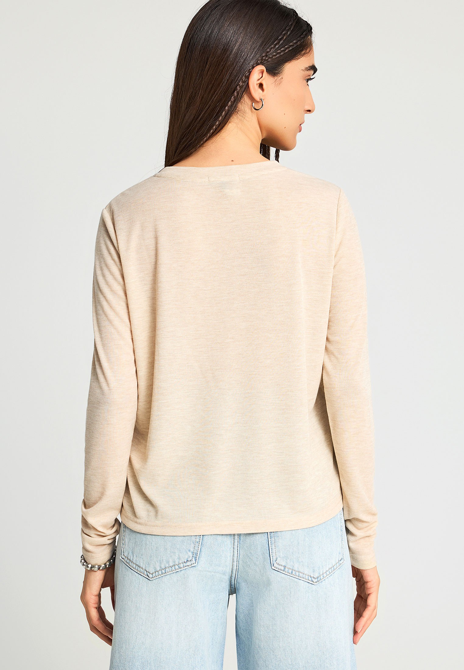 Women's Blouses Funky Buddha Beige