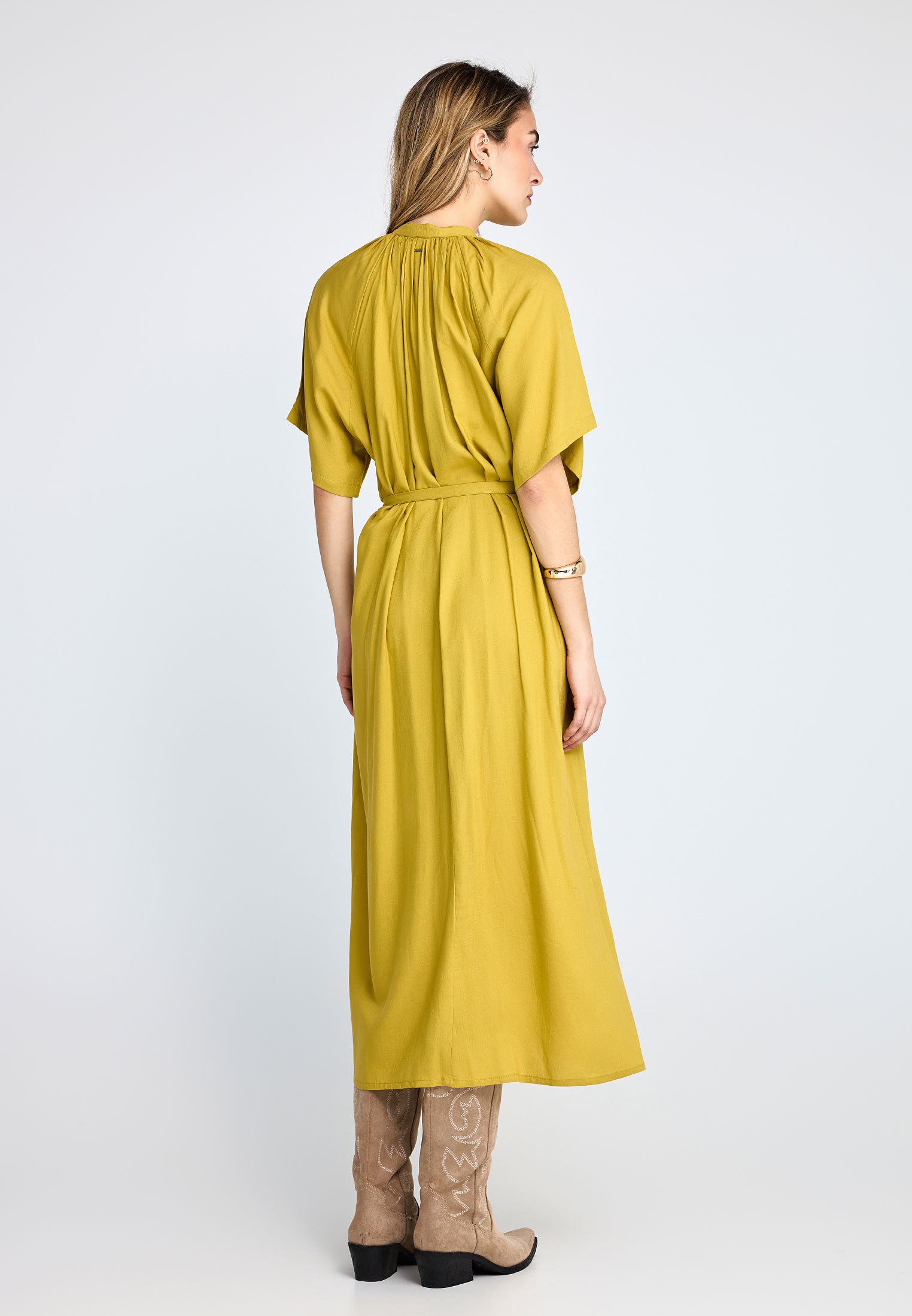 Women's Dresses Funky Buddha Yellow