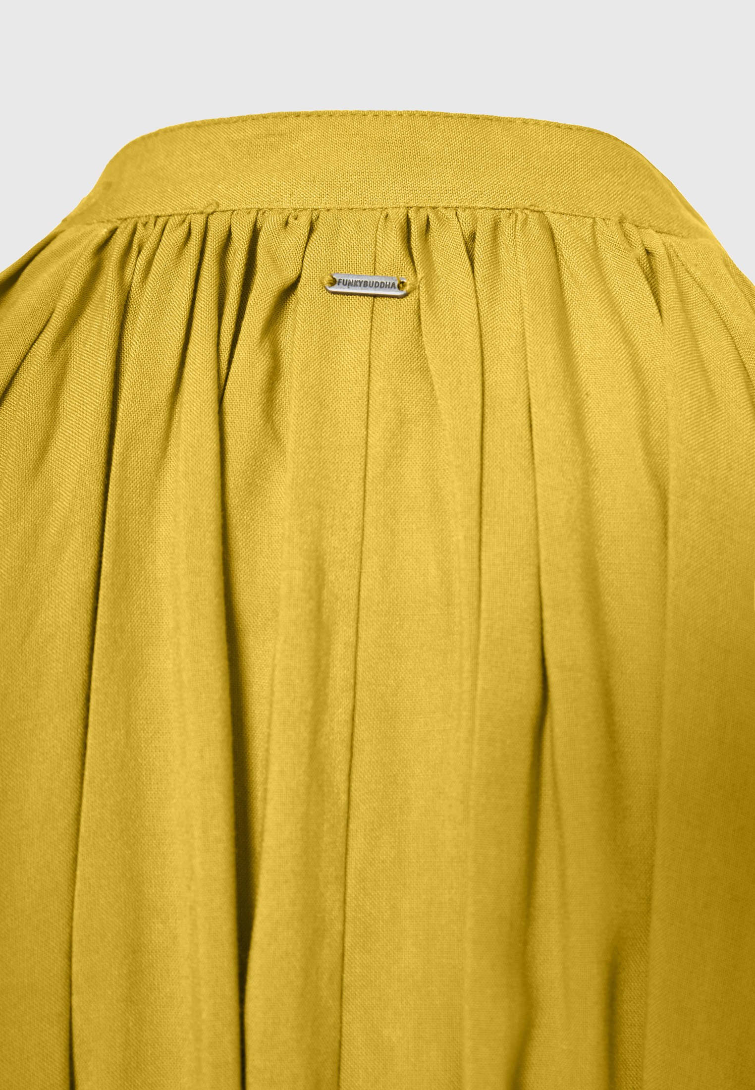 Women's Dresses Funky Buddha Yellow