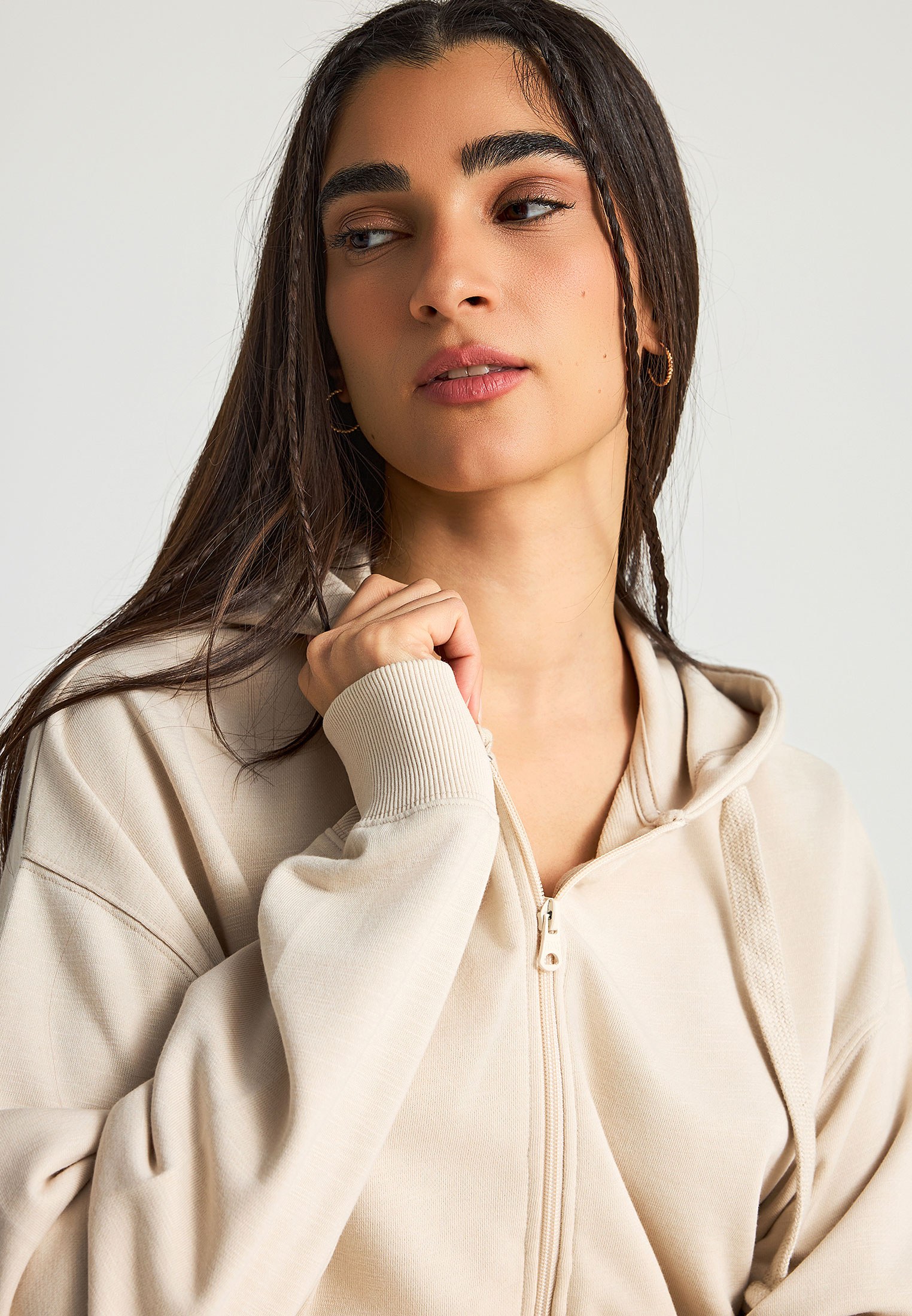 Γυναικεία ζακέτα φούτερ φωτογραφία