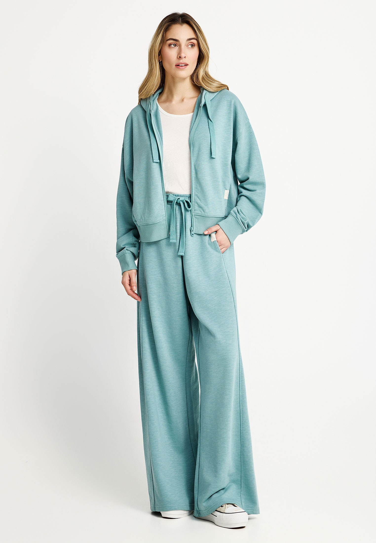 Women's Hoodies & Sweatshirts Funky Buddha Blue