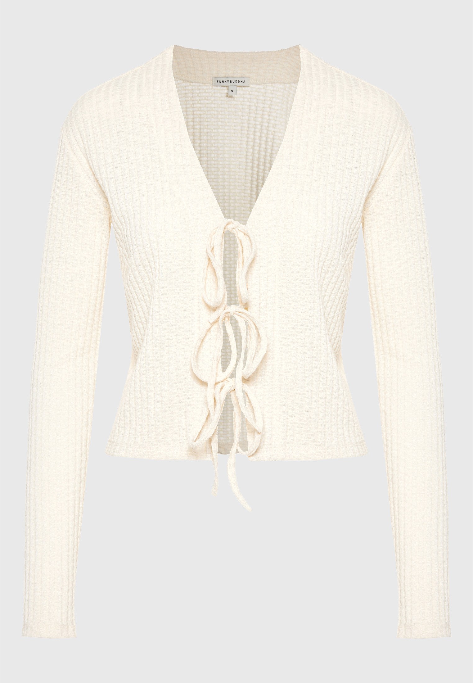 Women's Knitwear Funky Buddha White