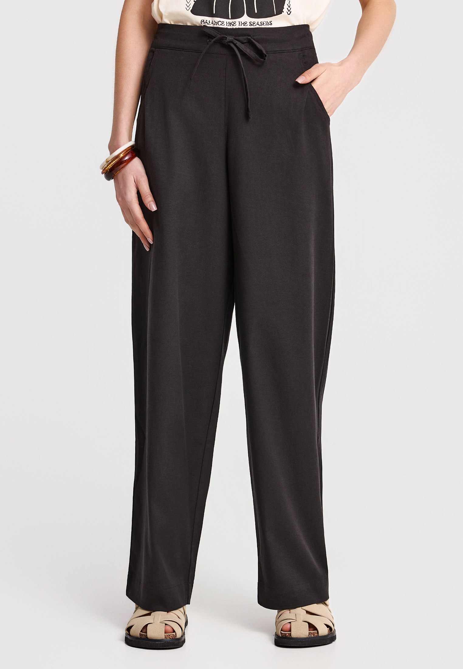 FUNKY BUDDHA Γυναικείο casual παντελόνι