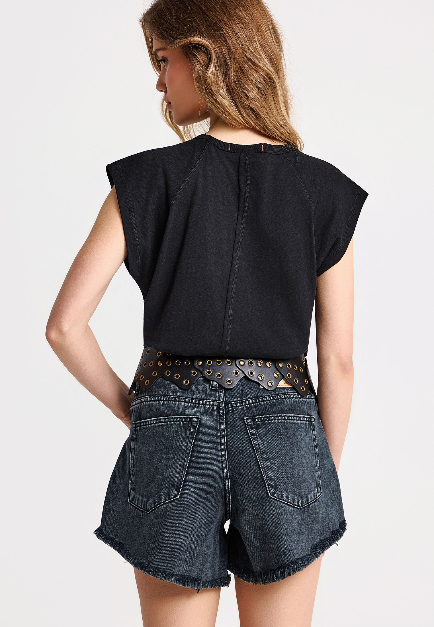 Women's T-Shirts Funky Buddha Black