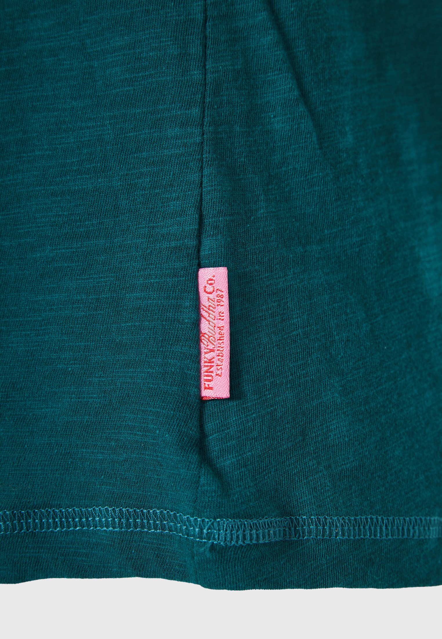 Women's T-Shirts Funky Buddha Green