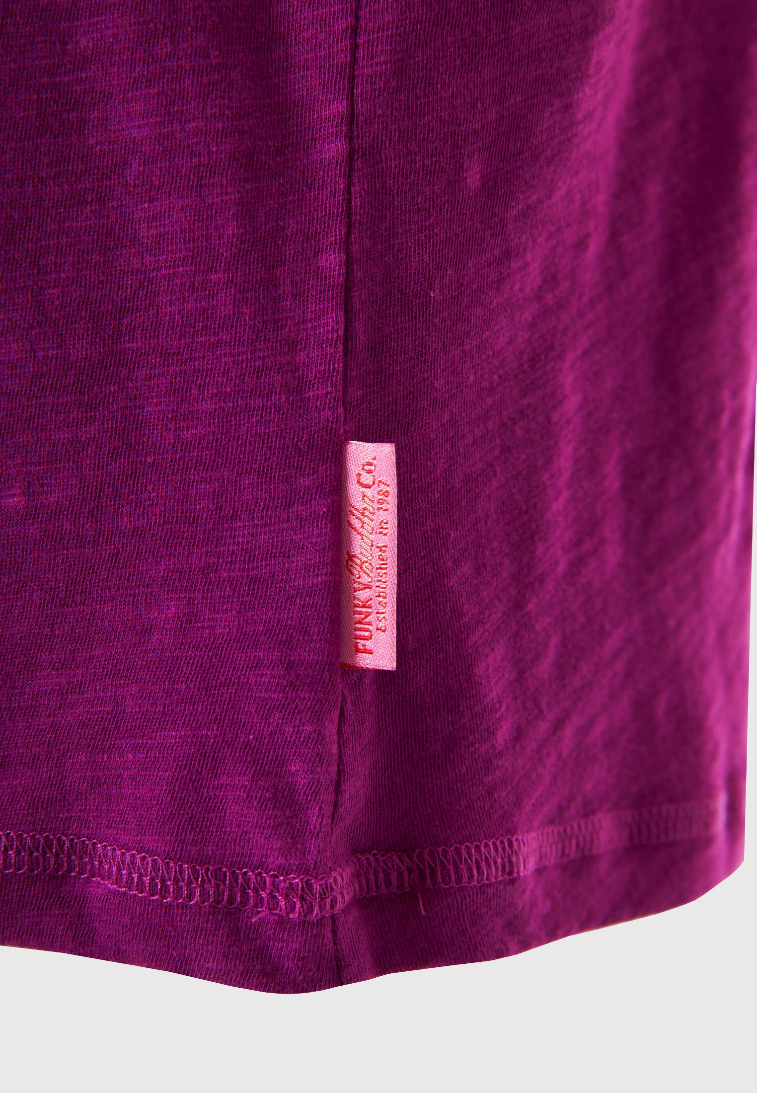 Women's T-Shirts Funky Buddha Purple