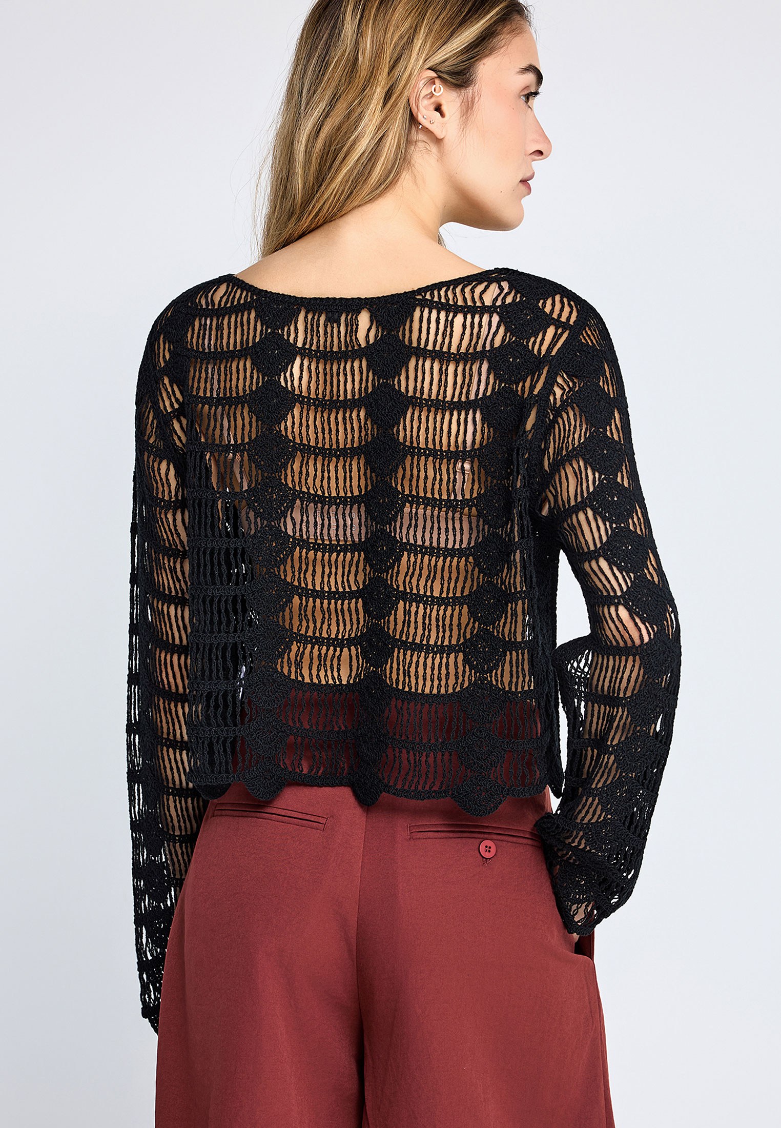 Women's Knitwear Funky Buddha Black