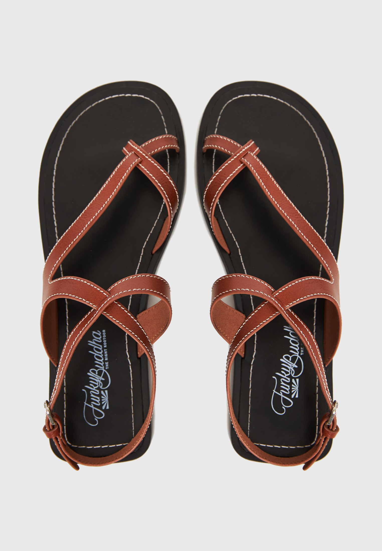 Women's Sandals Funky Buddha Brown
