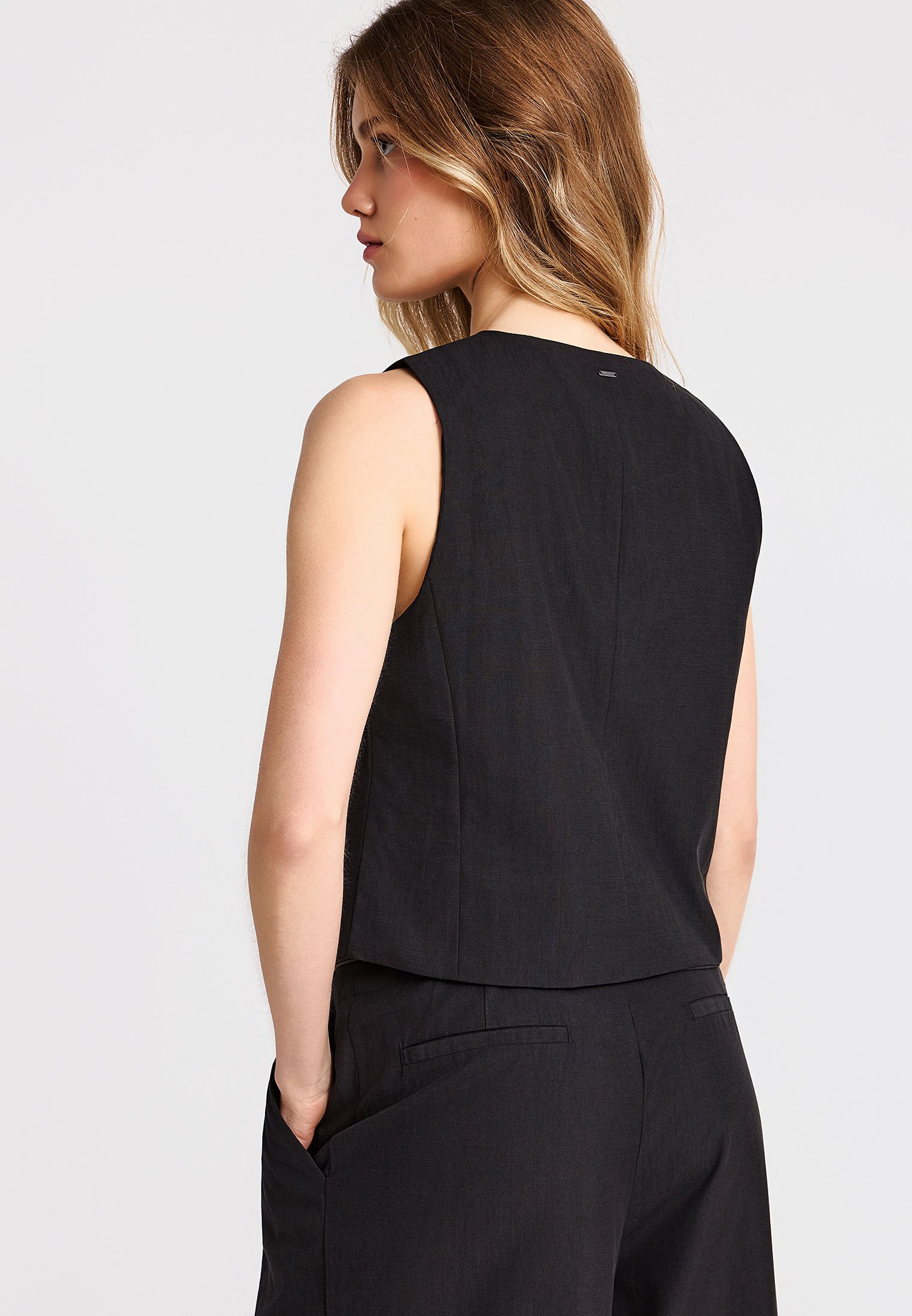 Women's Sleeveless Tops Funky Buddha Black