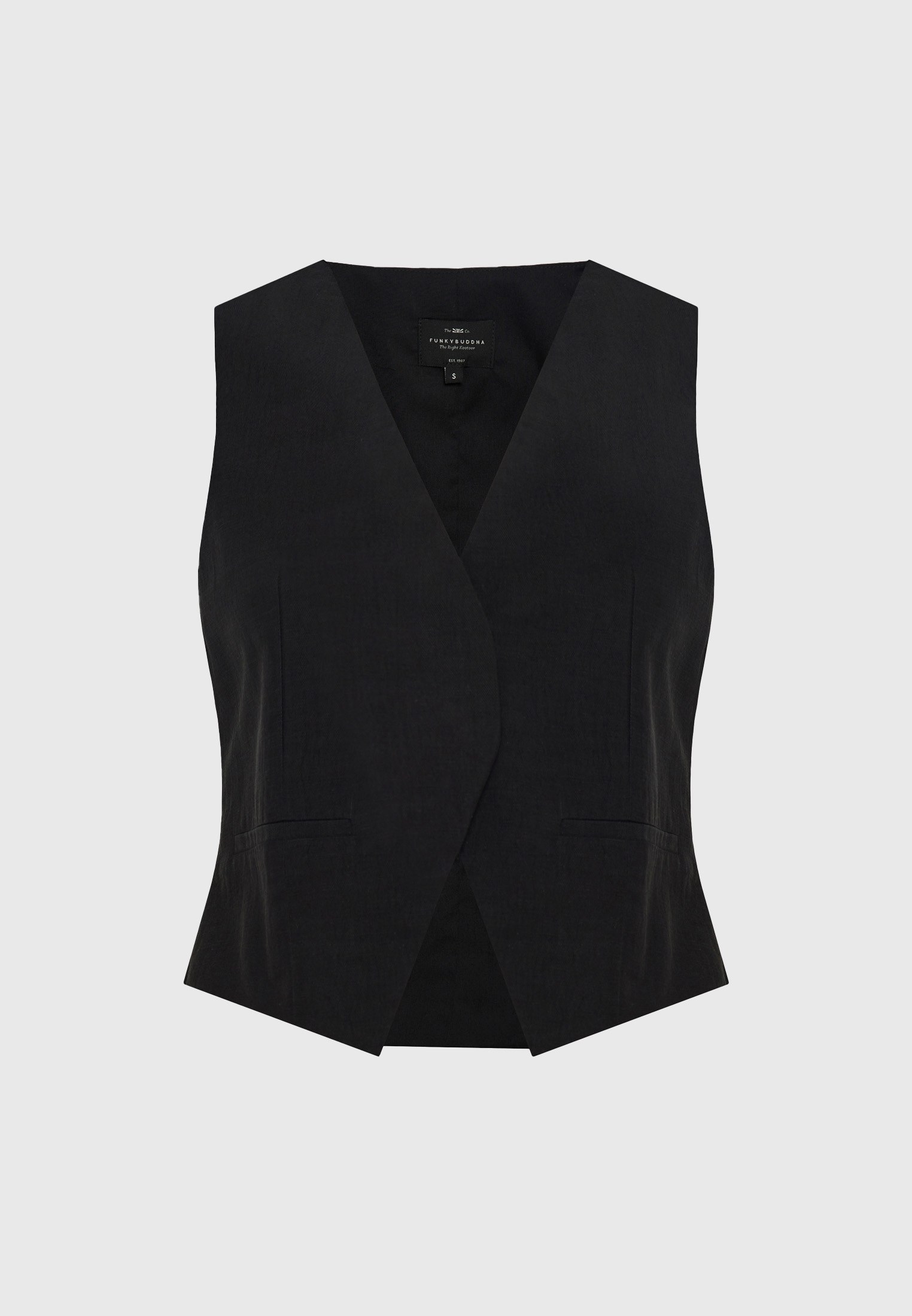 Women's Sleeveless Tops Funky Buddha Black